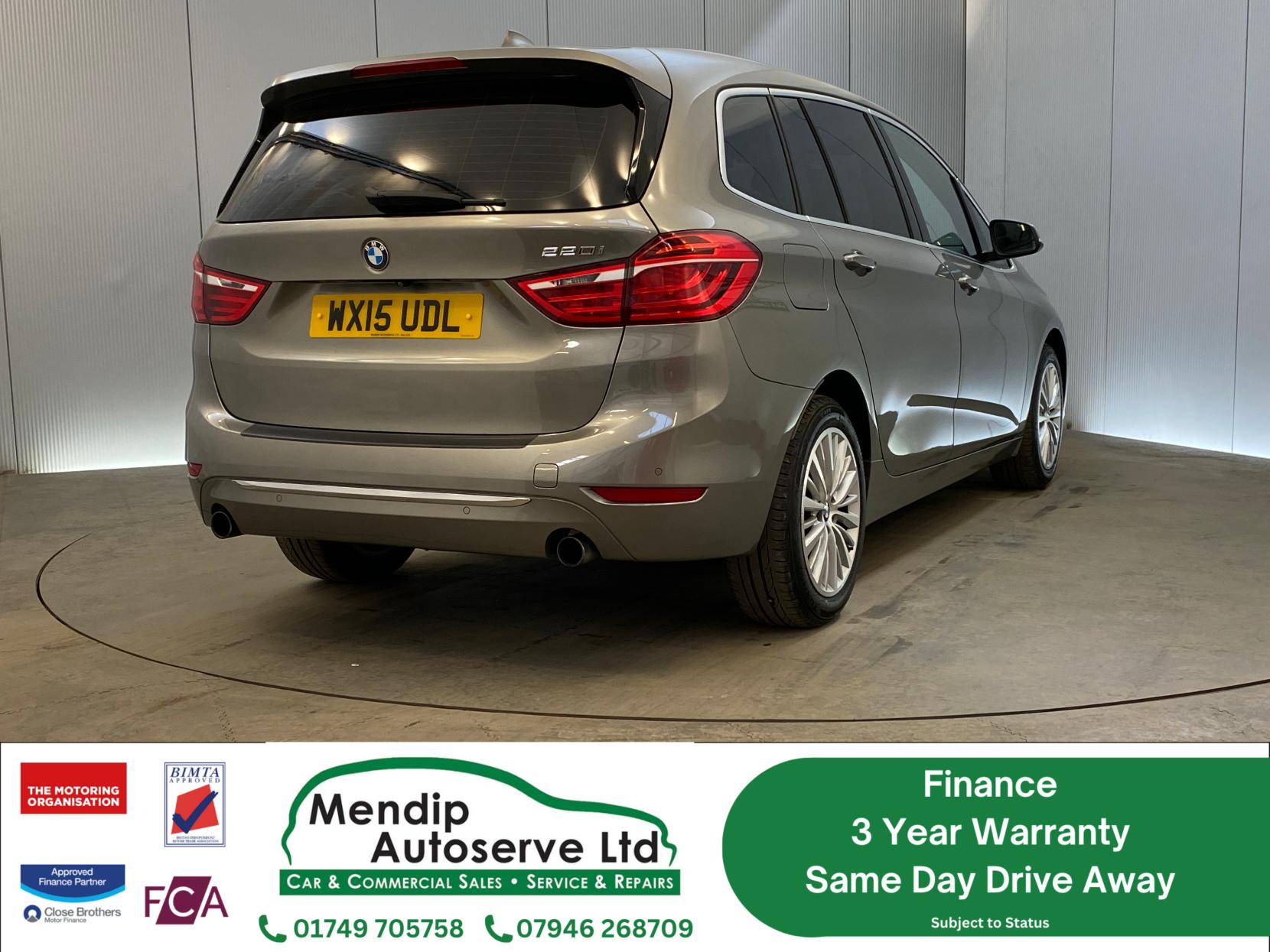 BMW 2 Series Gran Tourer 2.0 220i Luxury MPV 5dr Petrol Auto Euro 6 (s/s) (192 ps)