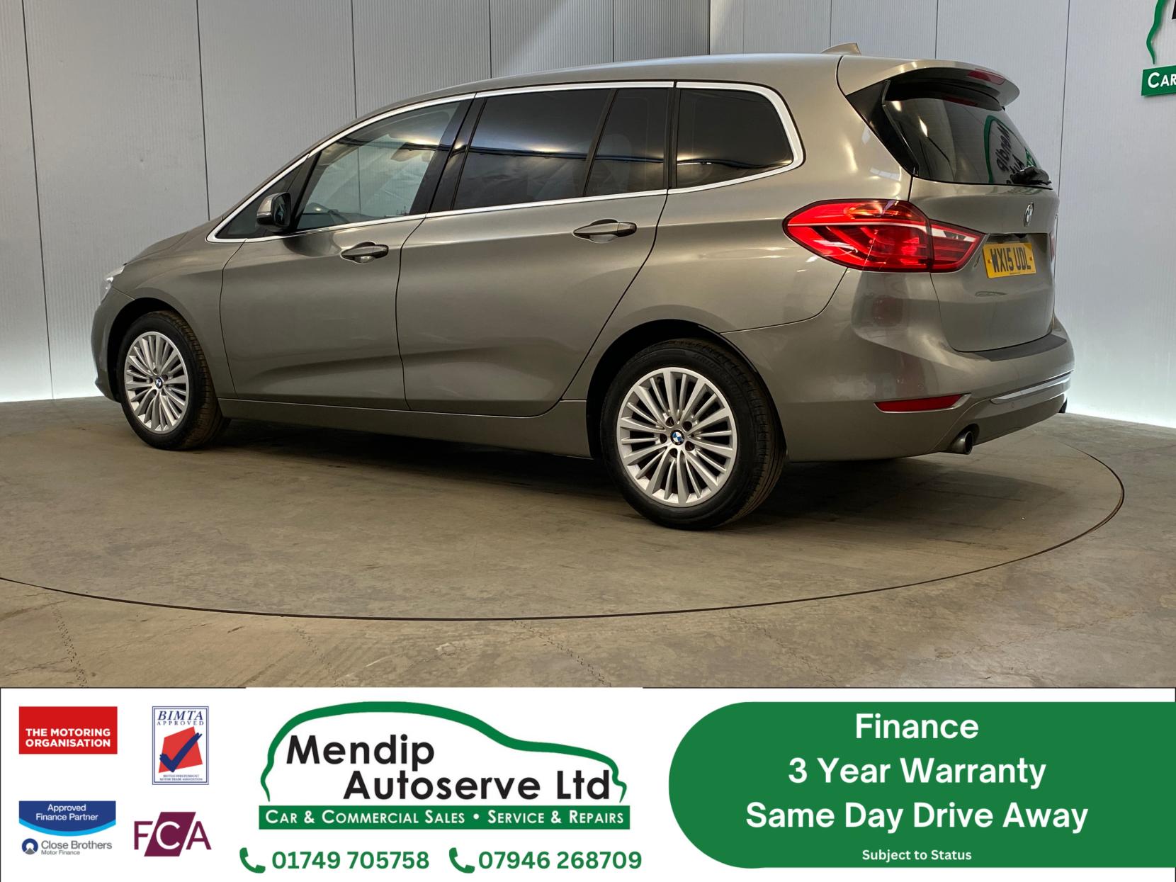 BMW 2 Series Gran Tourer 2.0 220i Luxury MPV 5dr Petrol Auto Euro 6 (s/s) (192 ps)