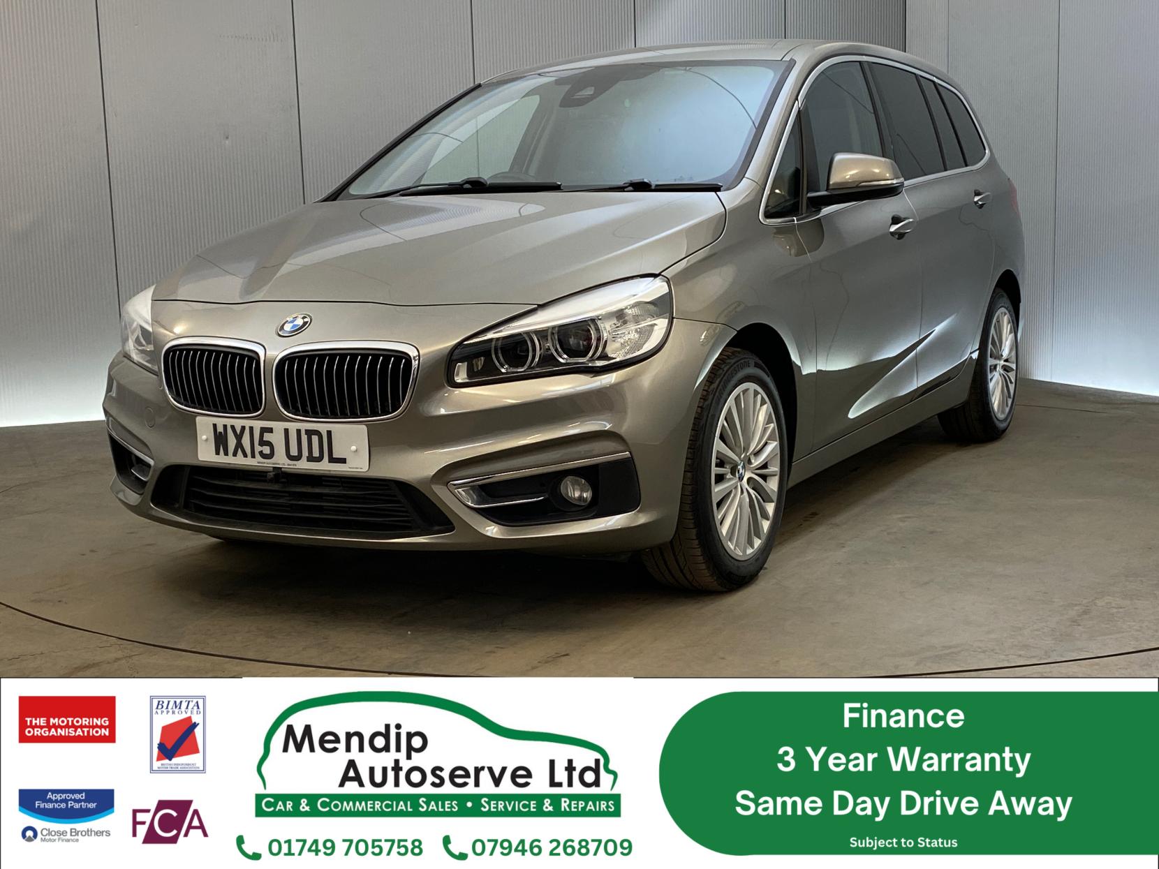 BMW 2 Series Gran Tourer 2.0 220i Luxury MPV 5dr Petrol Auto Euro 6 (s/s) (192 ps)