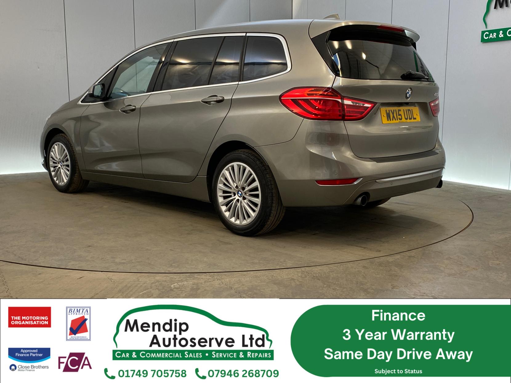 BMW 2 Series Gran Tourer 2.0 220i Luxury MPV 5dr Petrol Auto Euro 6 (s/s) (192 ps)