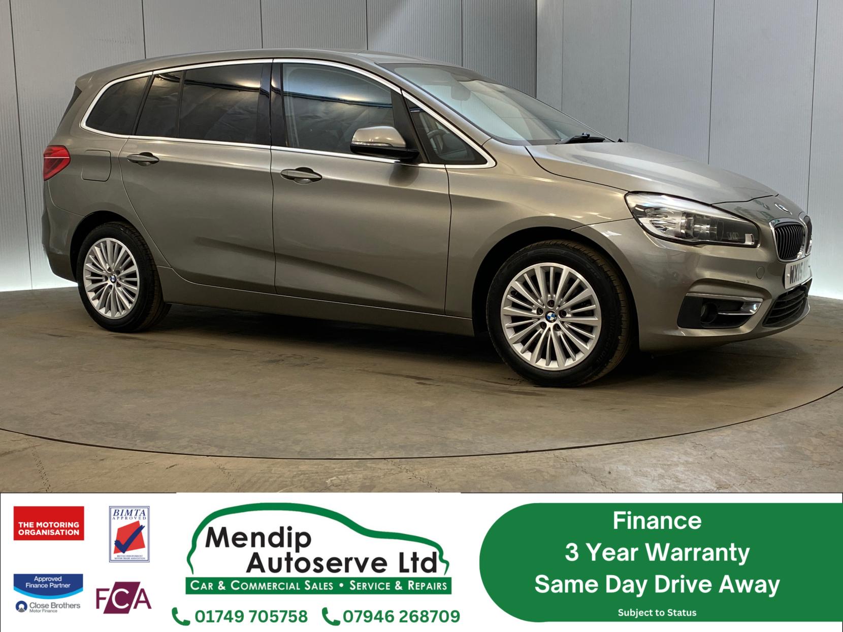 BMW 2 Series Gran Tourer 2.0 220i Luxury MPV 5dr Petrol Auto Euro 6 (s/s) (192 ps)