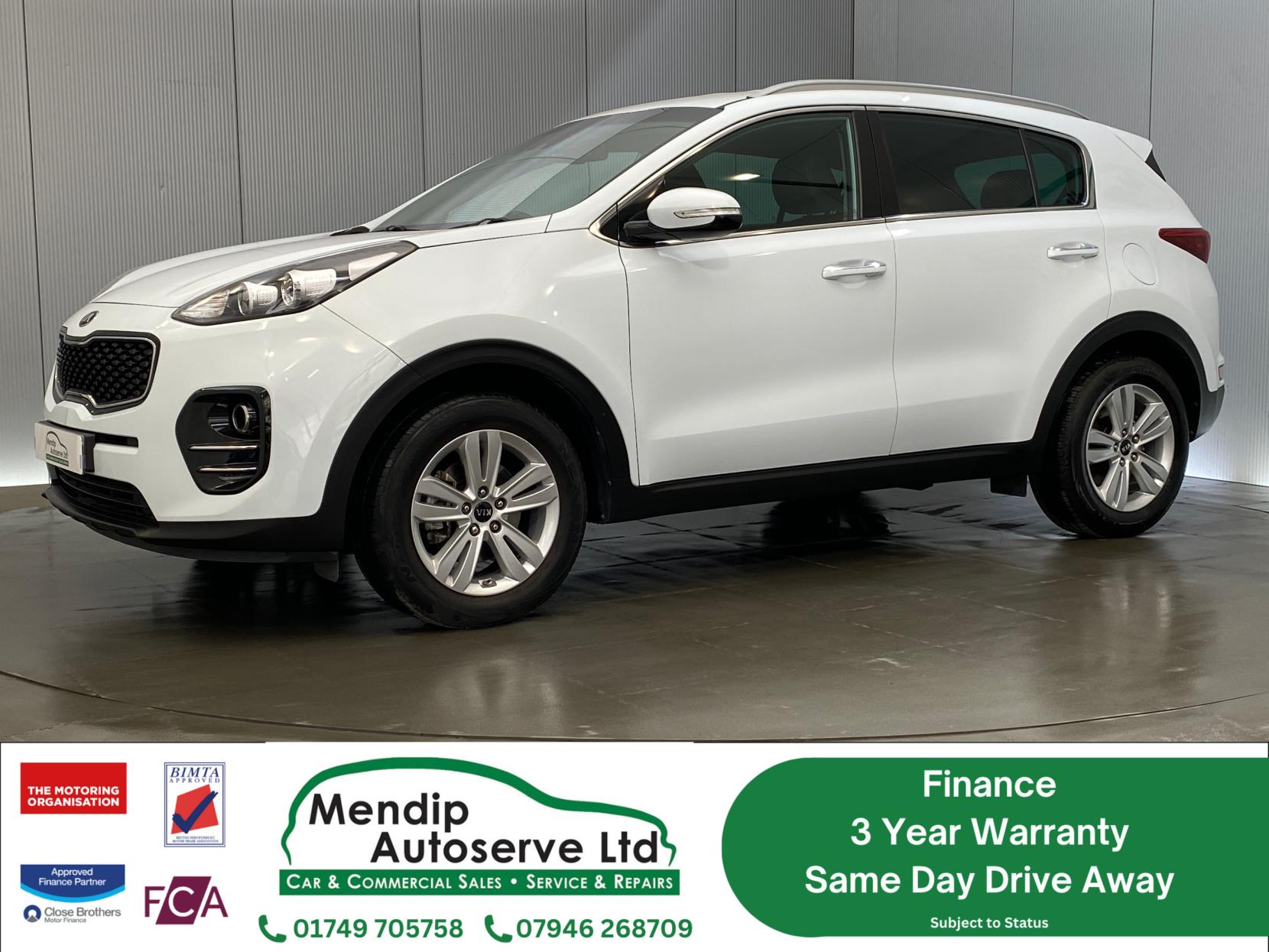Kia Sportage 1.7 CRDi 2 SUV 5dr Diesel Manual Euro 6 (s/s) (114 bhp)