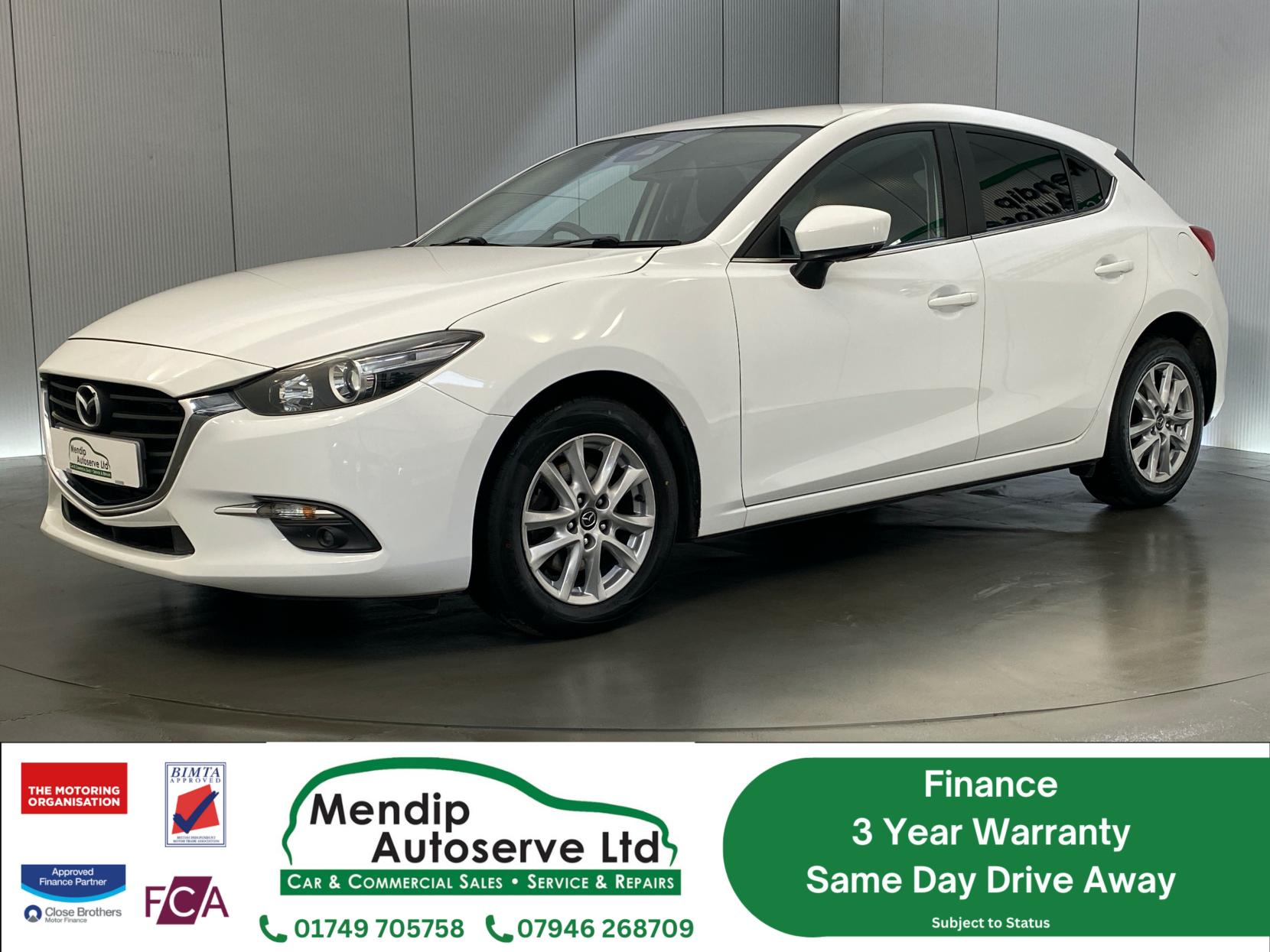 Mazda Mazda3 2.2 SKYACTIV-D SE-L Nav Hatchback 5dr Diesel Manual Euro 6 (s/s) (150 ps)