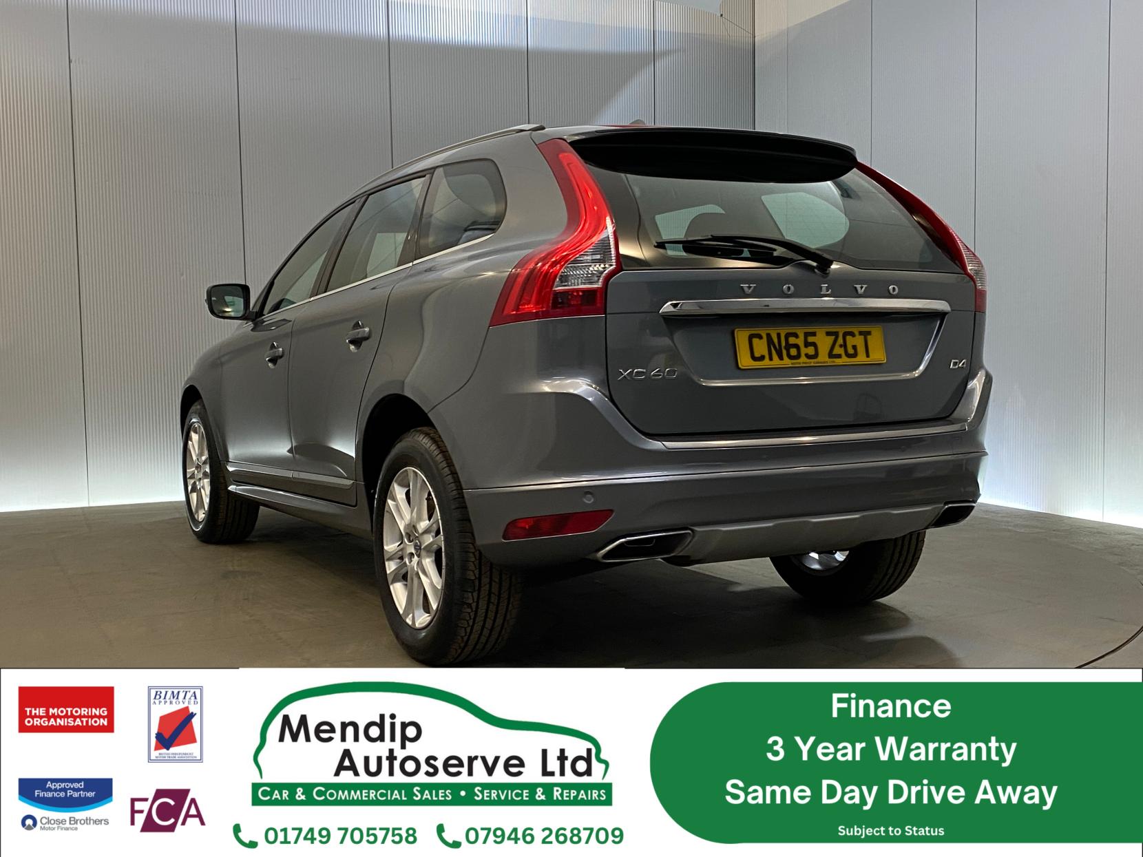 Volvo XC60 2.0 D4 SE Lux Nav SUV 5dr Diesel Auto Euro 6 (s/s) (190 ps)