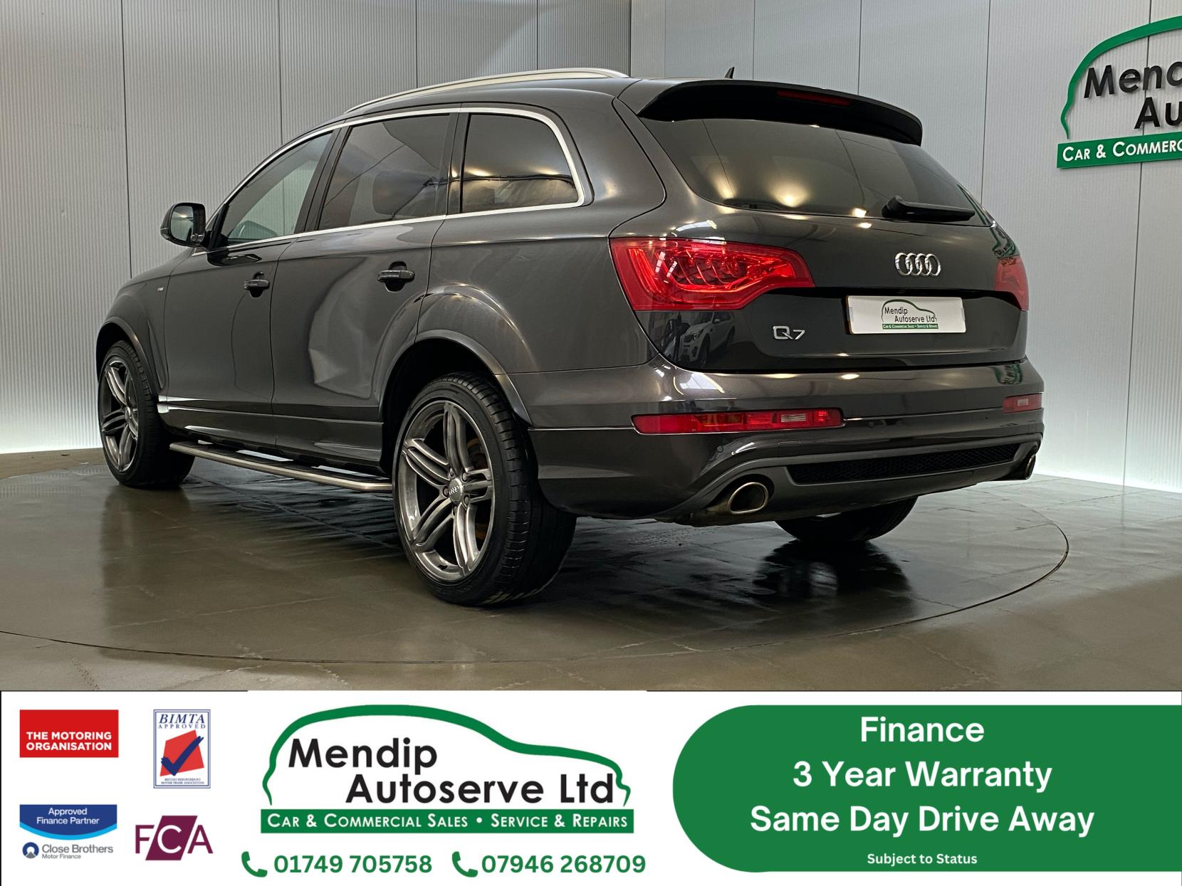 Audi Q7 3.0 TDI V6 S line Plus SUV 5dr Diesel Tiptronic quattro Euro 5 (s/s) (245 ps)