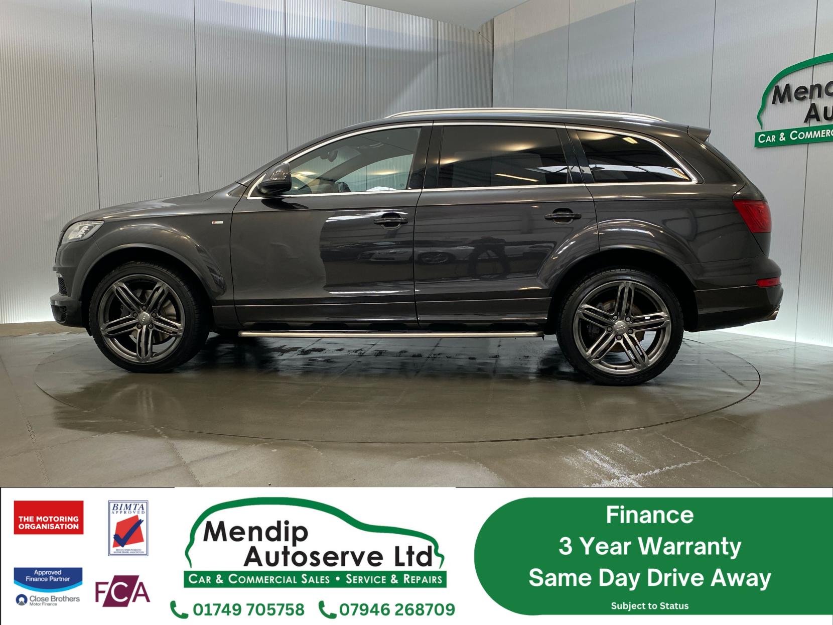 Audi Q7 3.0 TDI V6 S line Plus SUV 5dr Diesel Tiptronic quattro Euro 5 (s/s) (245 ps)