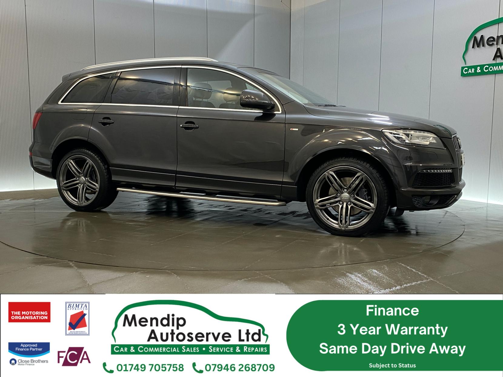Audi Q7 3.0 TDI V6 S line Plus SUV 5dr Diesel Tiptronic quattro Euro 5 (s/s) (245 ps)
