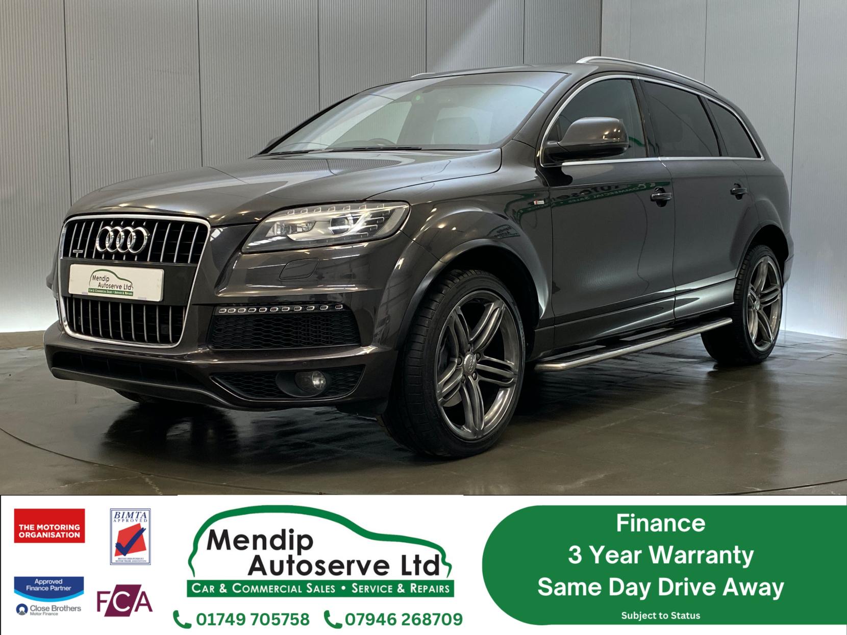 Audi Q7 3.0 TDI V6 S line Plus SUV 5dr Diesel Tiptronic quattro Euro 5 (s/s) (245 ps)