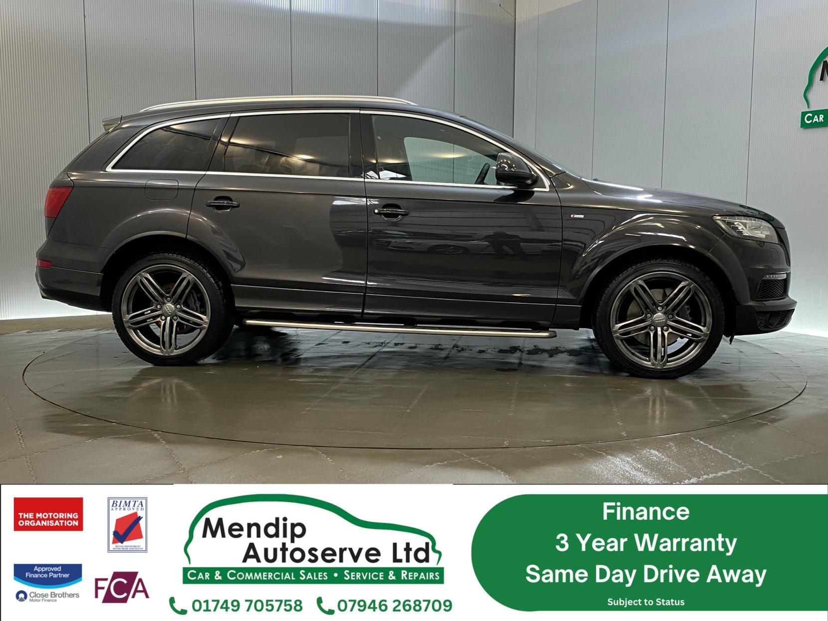 Audi Q7 3.0 TDI V6 S line Plus SUV 5dr Diesel Tiptronic quattro Euro 5 (s/s) (245 ps)