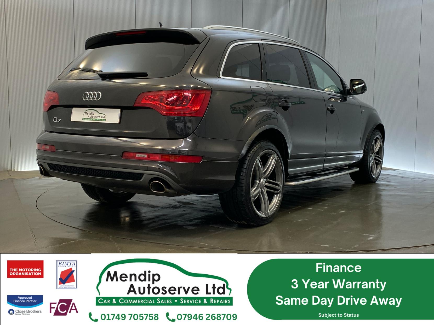Audi Q7 3.0 TDI V6 S line Plus SUV 5dr Diesel Tiptronic quattro Euro 5 (s/s) (245 ps)