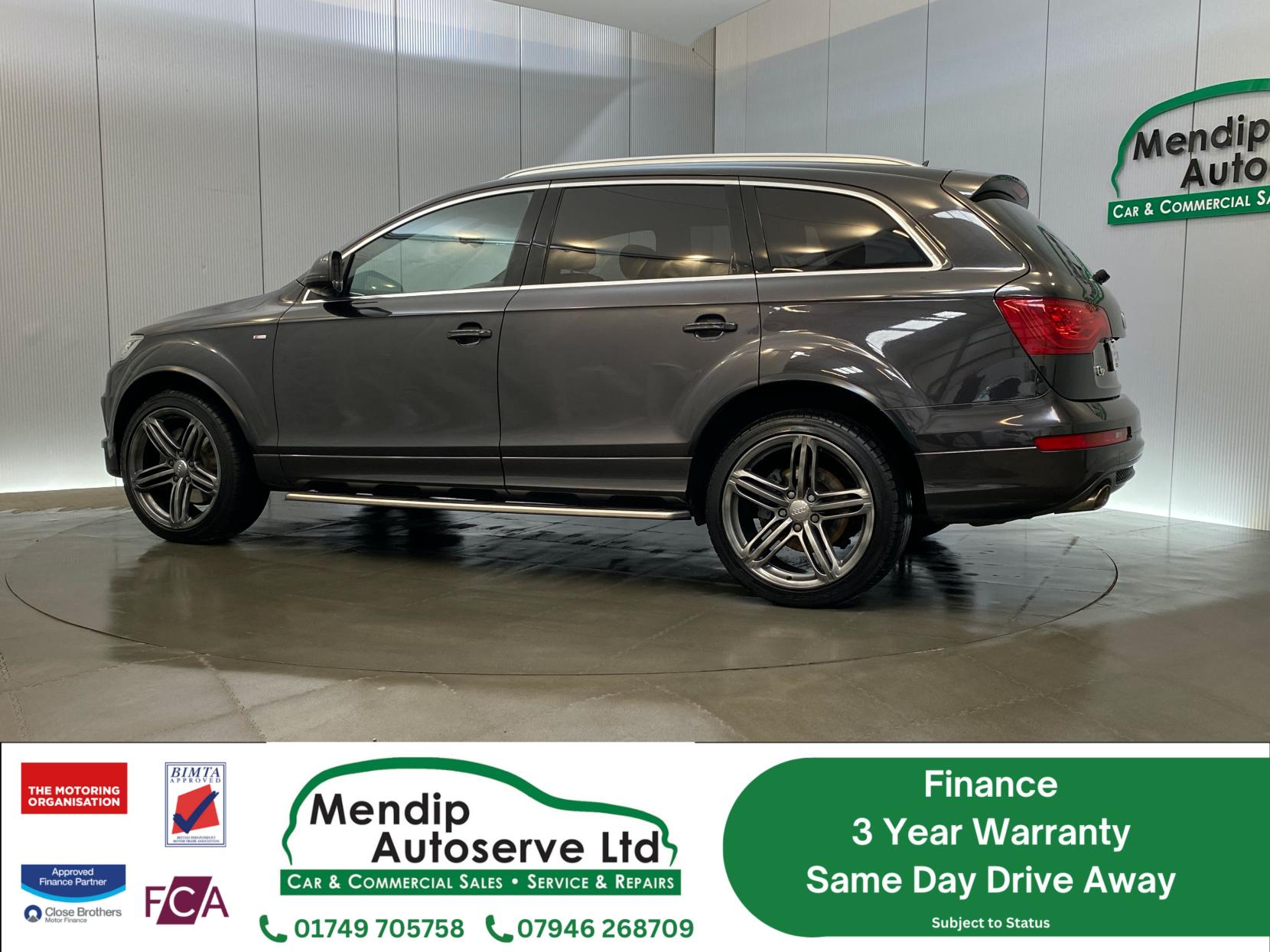 Audi Q7 3.0 TDI V6 S line Plus SUV 5dr Diesel Tiptronic quattro Euro 5 (s/s) (245 ps)