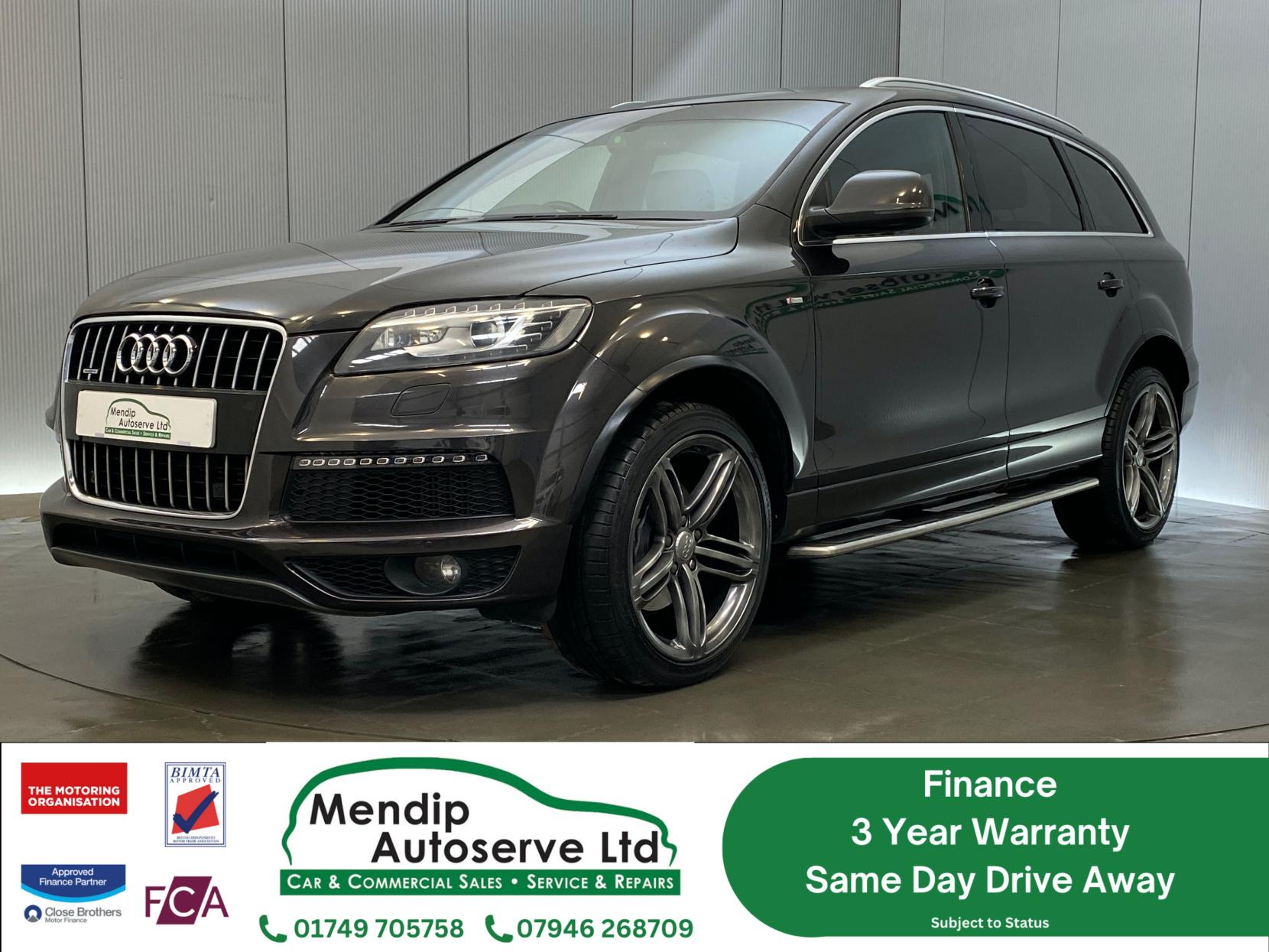 Audi Q7 3.0 TDI V6 S line Plus SUV 5dr Diesel Tiptronic quattro Euro 5 (s/s) (245 ps)