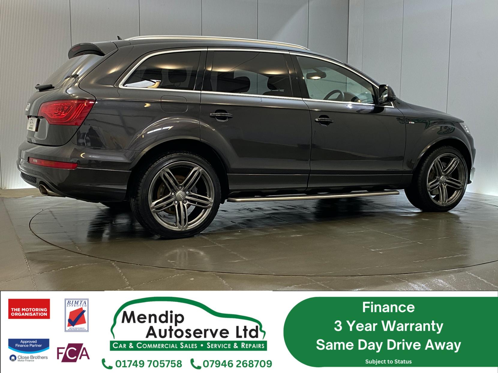 Audi Q7 3.0 TDI V6 S line Plus SUV 5dr Diesel Tiptronic quattro Euro 5 (s/s) (245 ps)