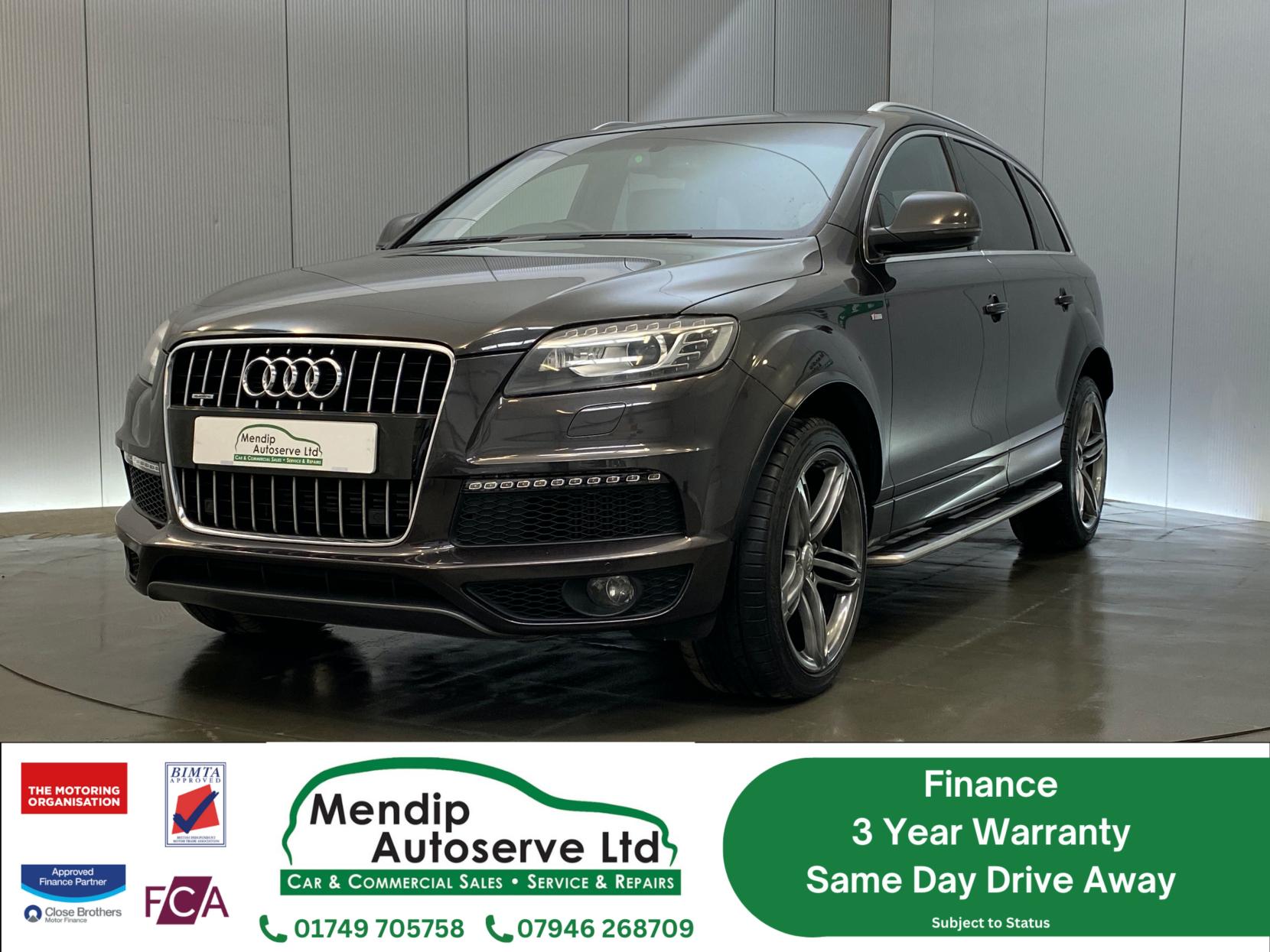 Audi Q7 3.0 TDI V6 S line Plus SUV 5dr Diesel Tiptronic quattro Euro 5 (s/s) (245 ps)
