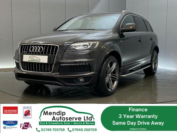 Audi Q7 3.0 TDI V6 S line Plus SUV 5dr Diesel Tiptronic quattro Euro 5 (s/s) (245 ps)