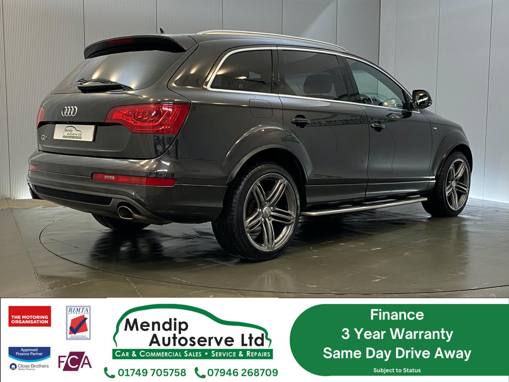 Audi Q7 3.0 TDI V6 S line Plus SUV 5dr Diesel Tiptronic quattro Euro 5 (s/s) (245 ps)