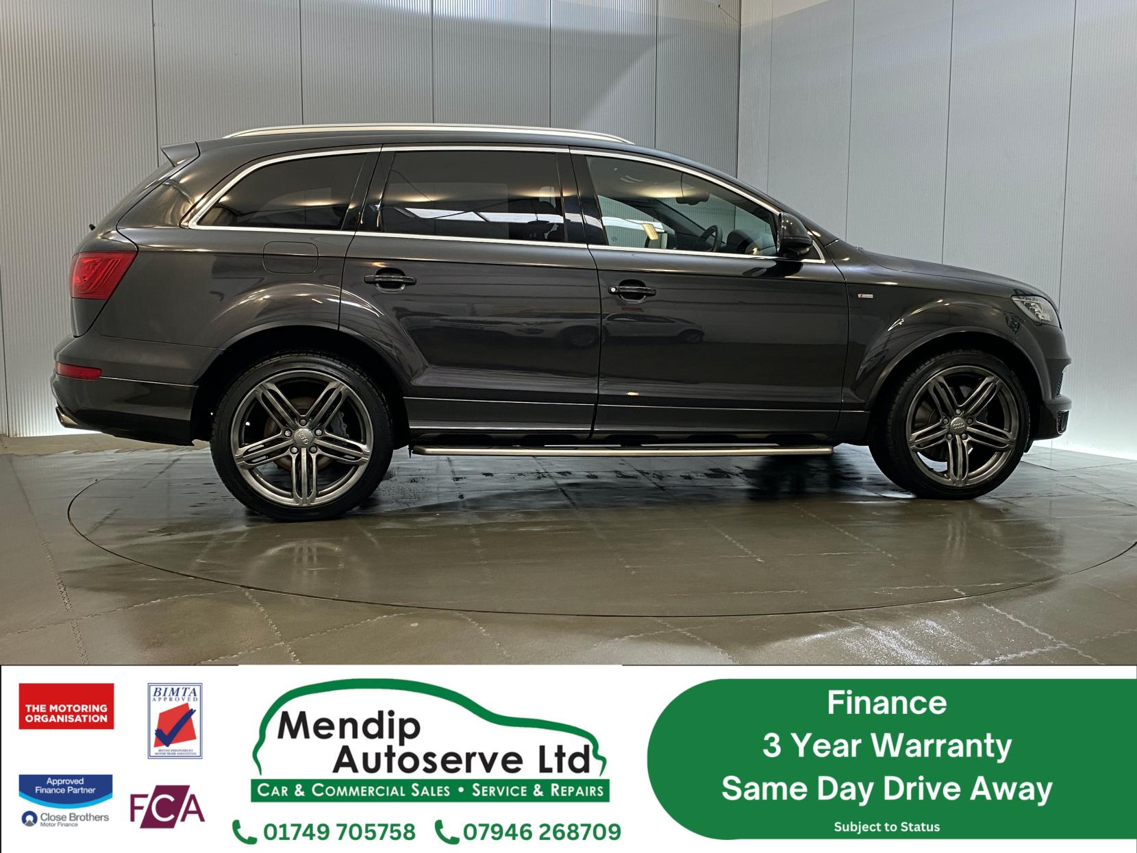 Audi Q7 3.0 TDI V6 S line Plus SUV 5dr Diesel Tiptronic quattro Euro 5 (s/s) (245 ps)