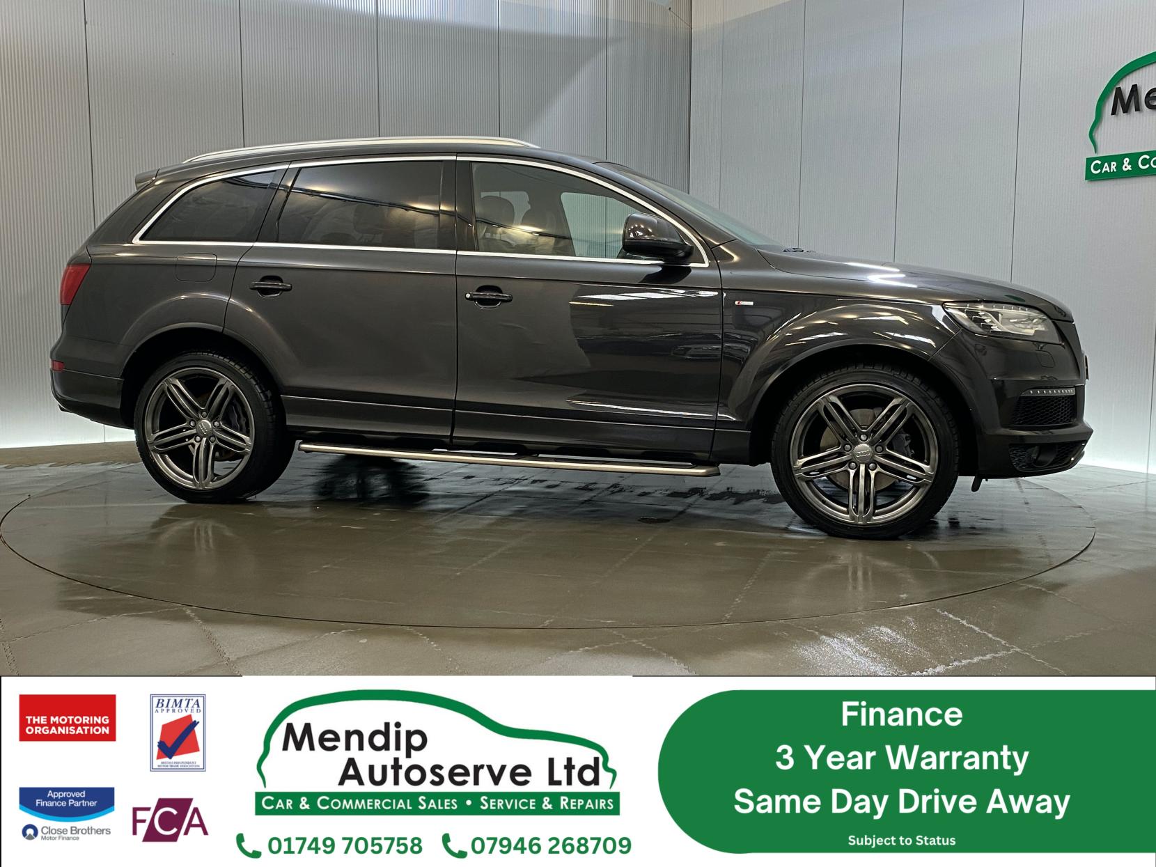 Audi Q7 3.0 TDI V6 S line Plus SUV 5dr Diesel Tiptronic quattro Euro 5 (s/s) (245 ps)