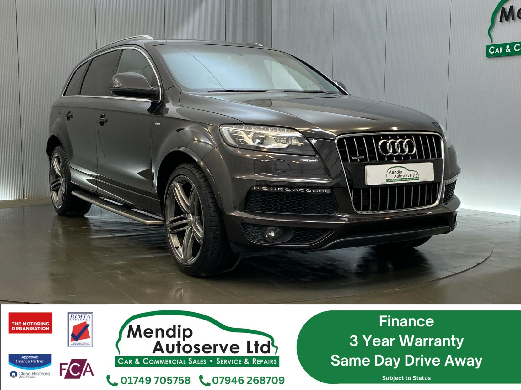 Audi Q7 3.0 TDI V6 S line Plus SUV 5dr Diesel Tiptronic quattro Euro 5 (s/s) (245 ps)