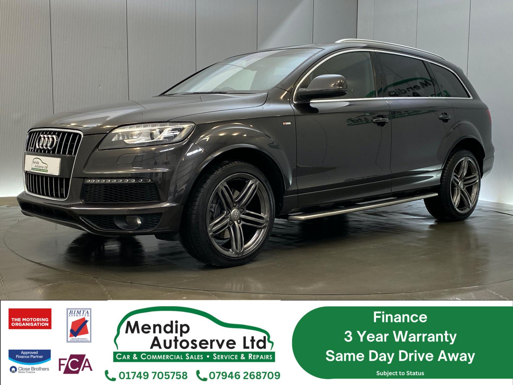 Audi Q7 3.0 TDI V6 S line Plus SUV 5dr Diesel Tiptronic quattro Euro 5 (s/s) (245 ps)