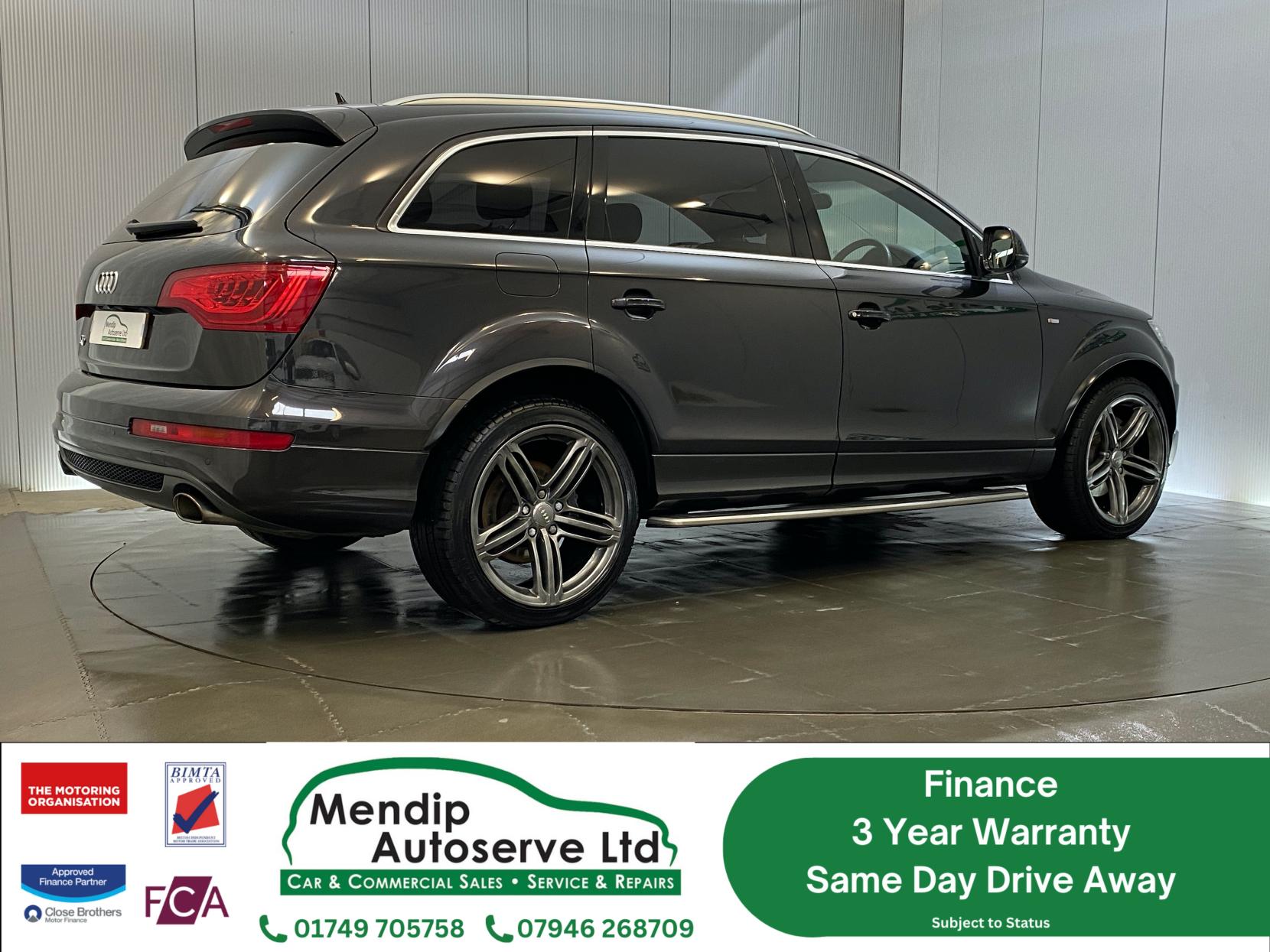 Audi Q7 3.0 TDI V6 S line Plus SUV 5dr Diesel Tiptronic quattro Euro 5 (s/s) (245 ps)
