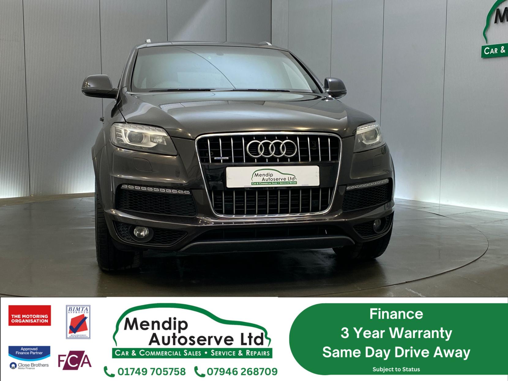 Audi Q7 3.0 TDI V6 S line Plus SUV 5dr Diesel Tiptronic quattro Euro 5 (s/s) (245 ps)