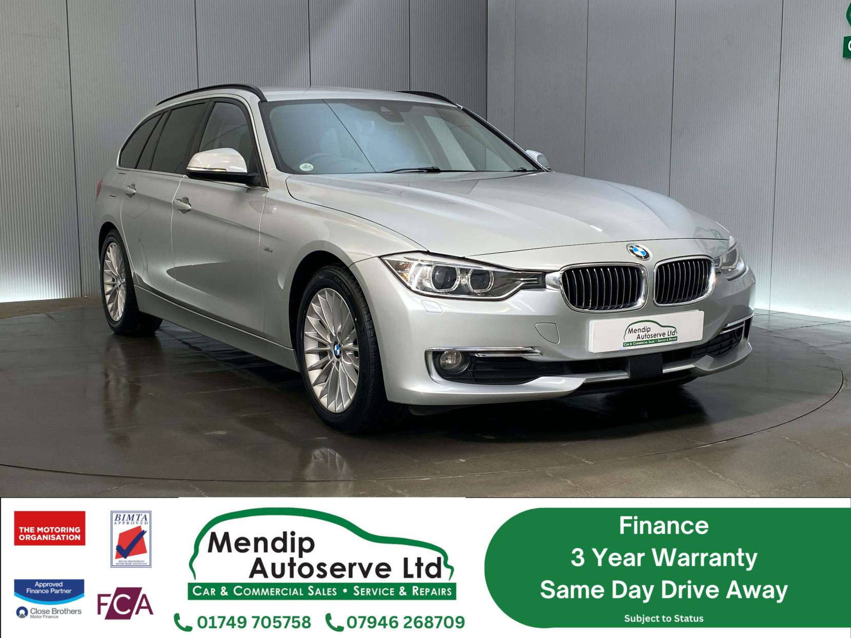 BMW 3 Series 2.0 320d Luxury Touring 5dr Diesel Auto Euro 5 (s/s) (184 ps)