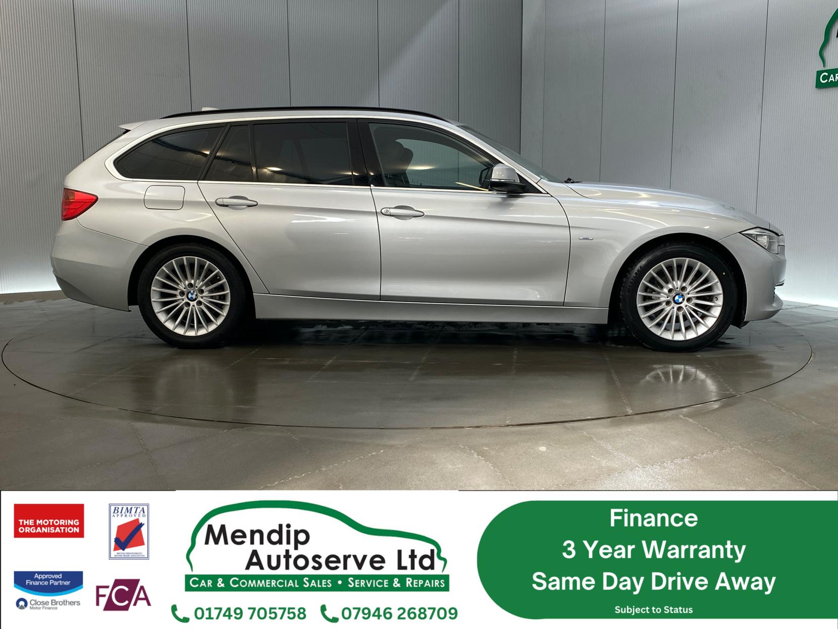 BMW 3 Series 2.0 320d Luxury Touring 5dr Diesel Auto Euro 5 (s/s) (184 ps)