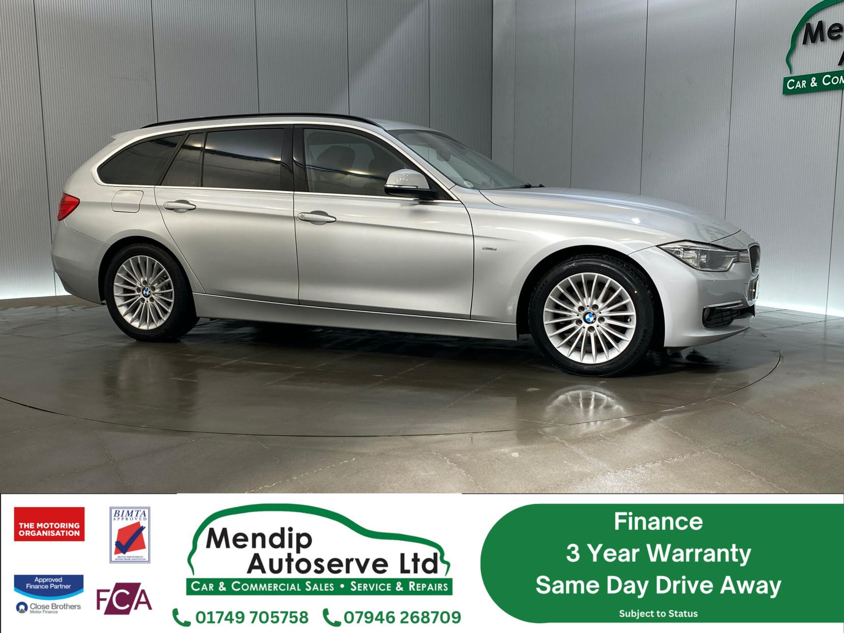 BMW 3 Series 2.0 320d Luxury Touring 5dr Diesel Auto Euro 5 (s/s) (184 ps)