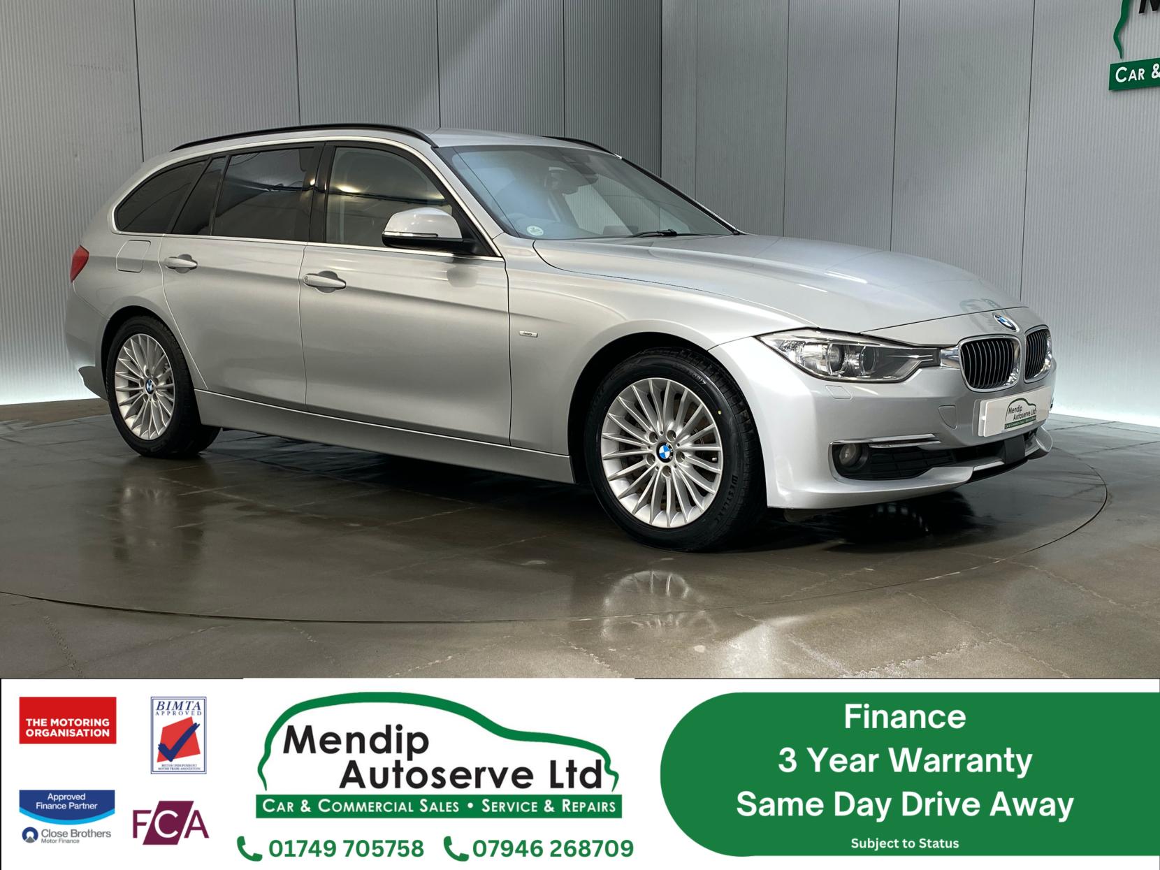 BMW 3 Series 2.0 320d Luxury Touring 5dr Diesel Auto Euro 5 (s/s) (184 ps)