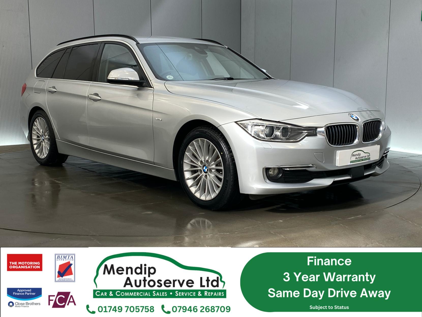 BMW 3 Series 2.0 320d Luxury Touring 5dr Diesel Auto Euro 5 (s/s) (184 ps)