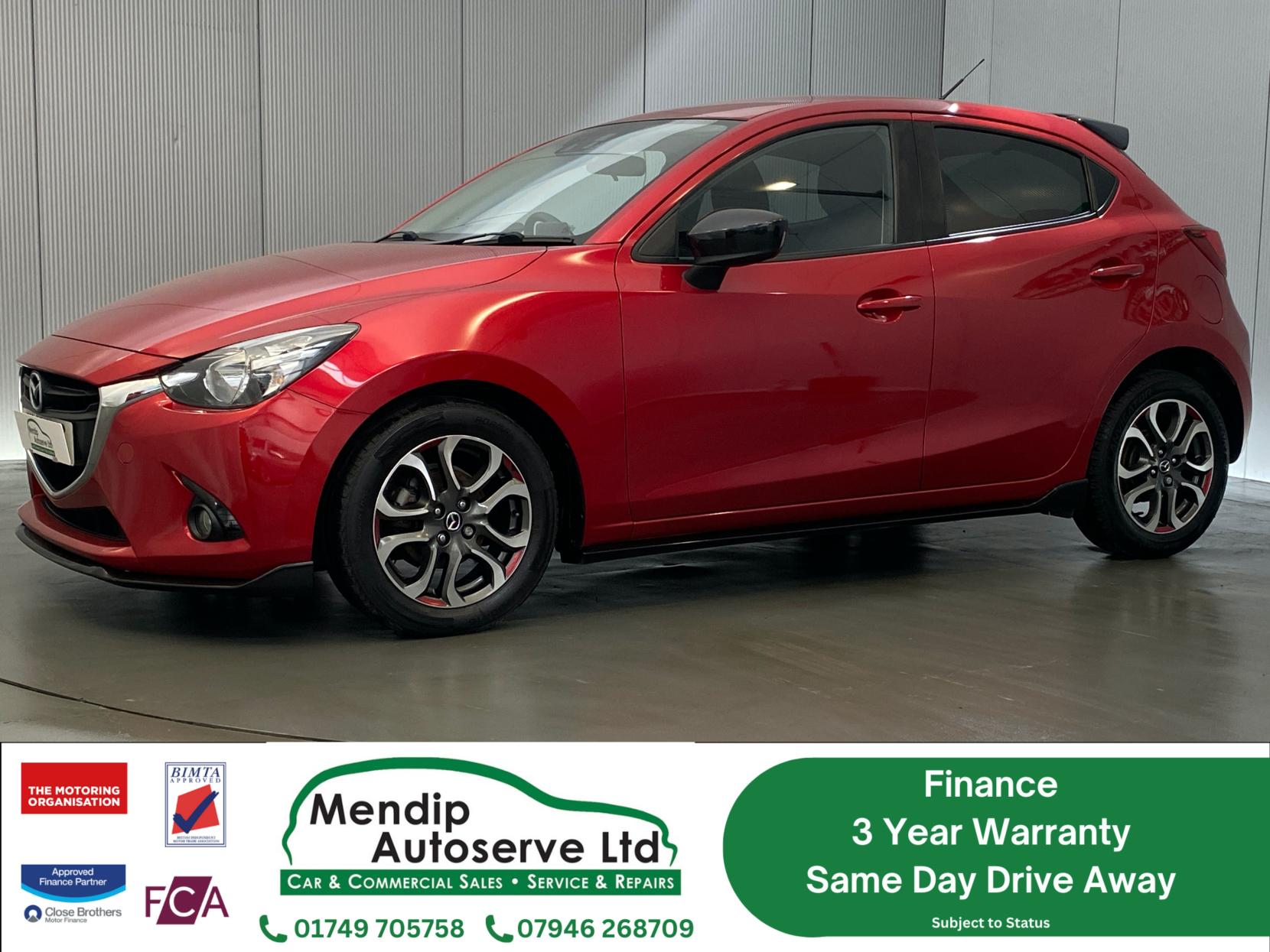 Mazda Mazda2 1.5 SKYACTIV-G Sport Black Hatchback 5dr Petrol Manual Euro 6 (s/s) (90 ps)