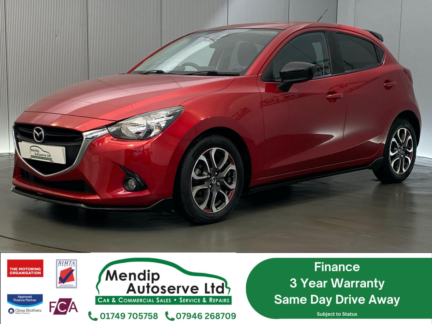 Mazda Mazda2 1.5 SKYACTIV-G Sport Black Hatchback 5dr Petrol Manual Euro 6 (s/s) (90 ps)