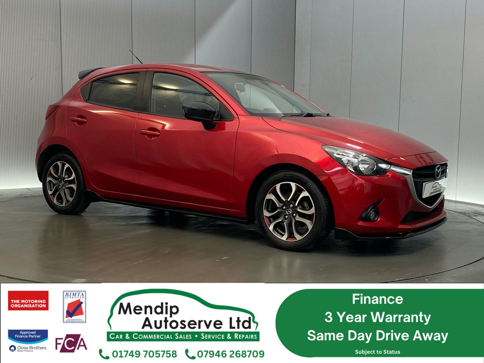 Mazda Mazda2 1.5 SKYACTIV-G Sport Black Hatchback 5dr Petrol Manual Euro 6 (s/s) (90 ps)