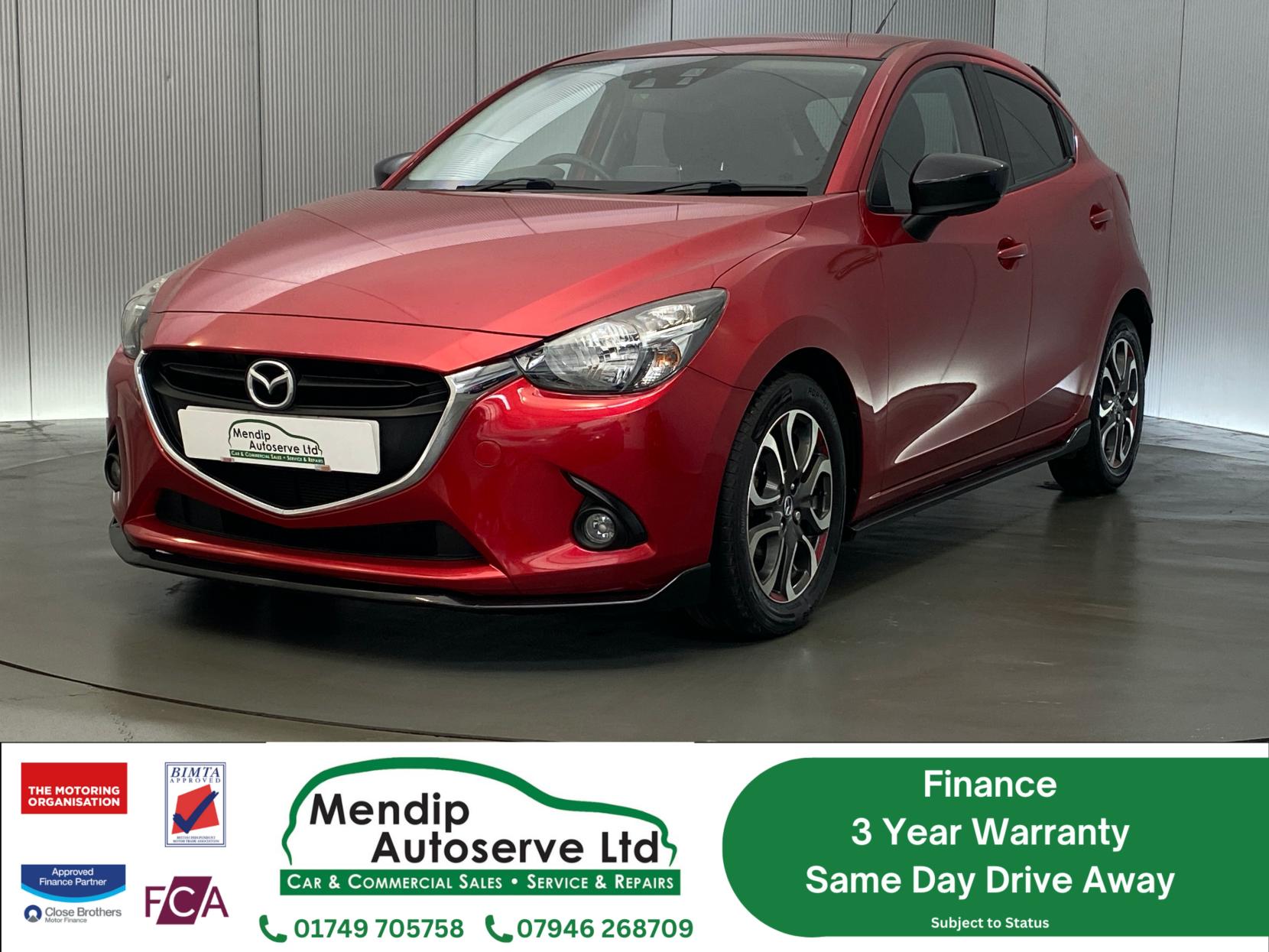 Mazda Mazda2 1.5 SKYACTIV-G Sport Black Hatchback 5dr Petrol Manual Euro 6 (s/s) (90 ps)