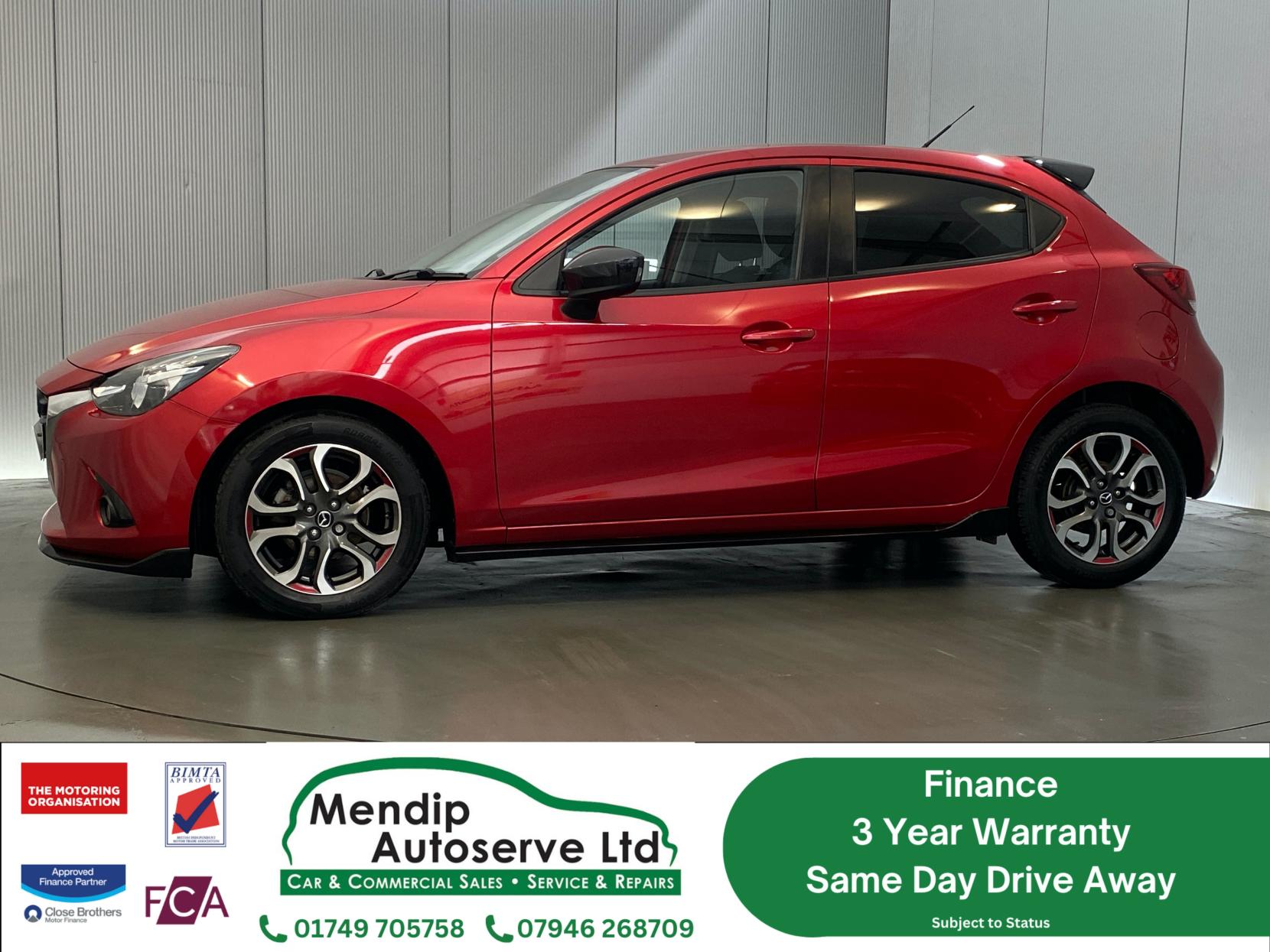 Mazda Mazda2 1.5 SKYACTIV-G Sport Black Hatchback 5dr Petrol Manual Euro 6 (s/s) (90 ps)