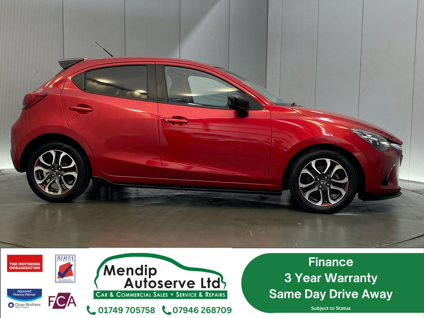 Mazda Mazda2 1.5 SKYACTIV-G Sport Black Hatchback 5dr Petrol Manual Euro 6 (s/s) (90 ps)
