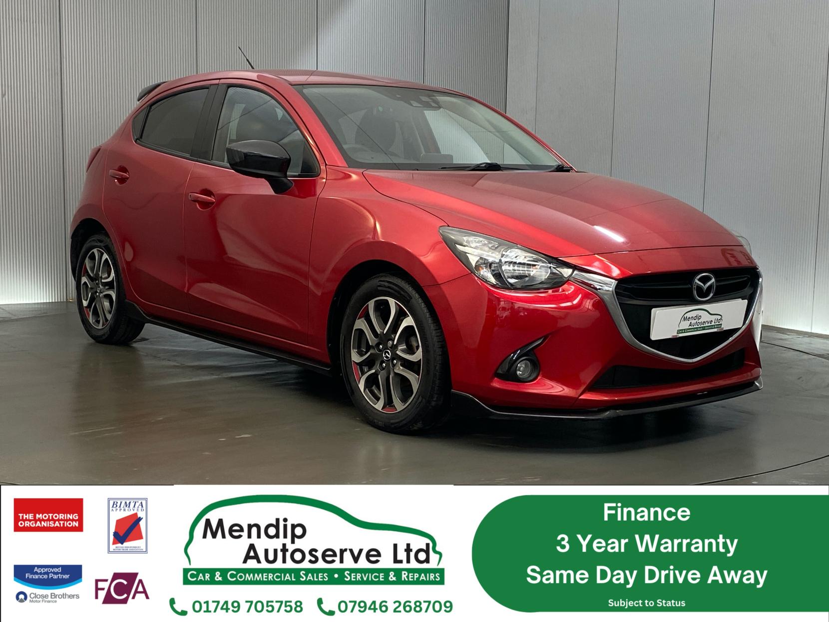 Mazda Mazda2 1.5 SKYACTIV-G Sport Black Hatchback 5dr Petrol Manual Euro 6 (s/s) (90 ps)