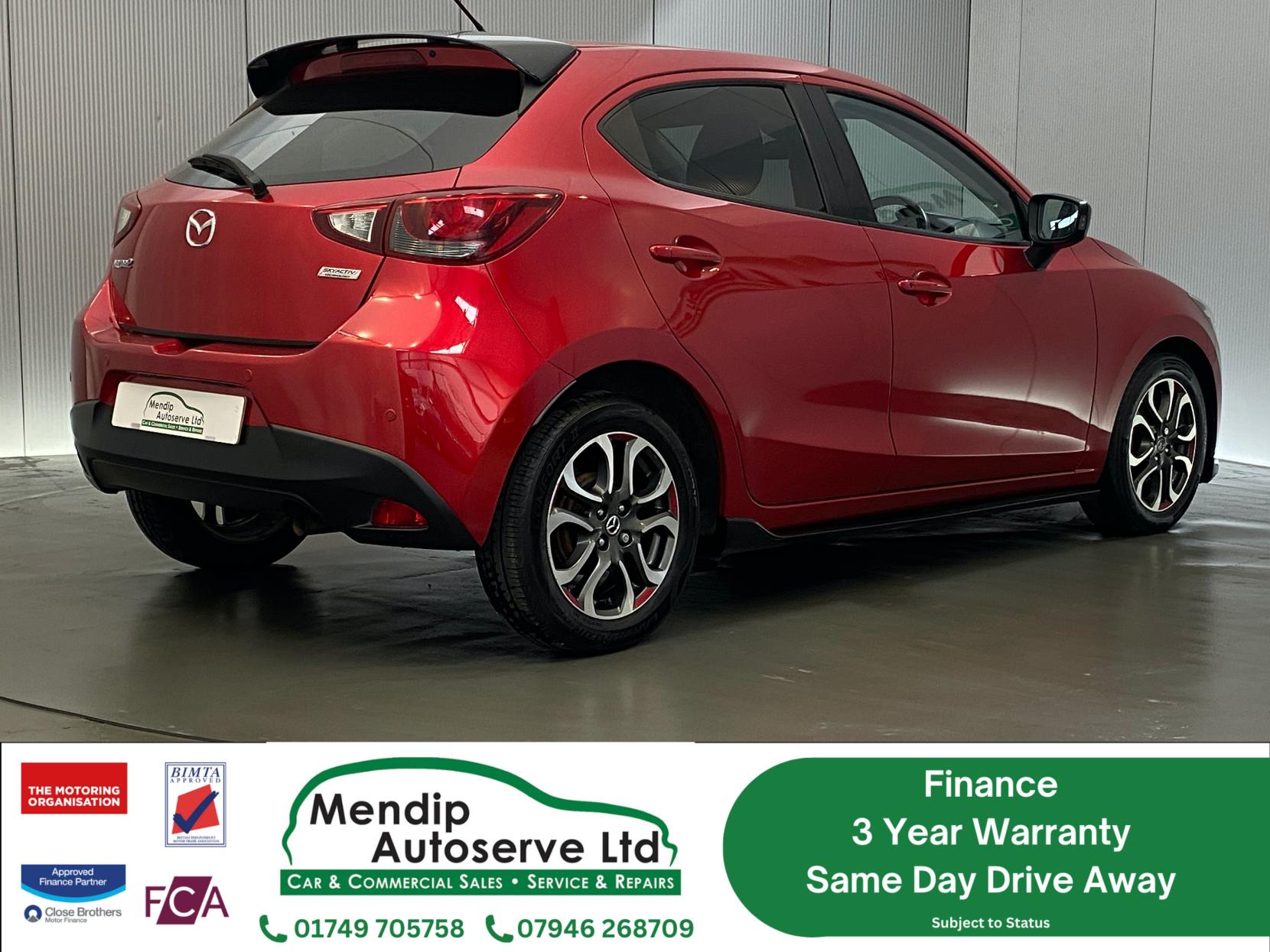 Mazda Mazda2 1.5 SKYACTIV-G Sport Black Hatchback 5dr Petrol Manual Euro 6 (s/s) (90 ps)