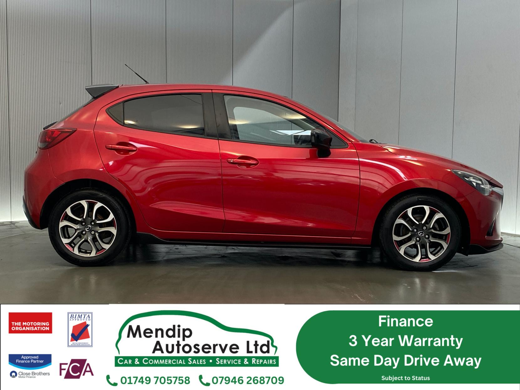 Mazda Mazda2 1.5 SKYACTIV-G Sport Black Hatchback 5dr Petrol Manual Euro 6 (s/s) (90 ps)