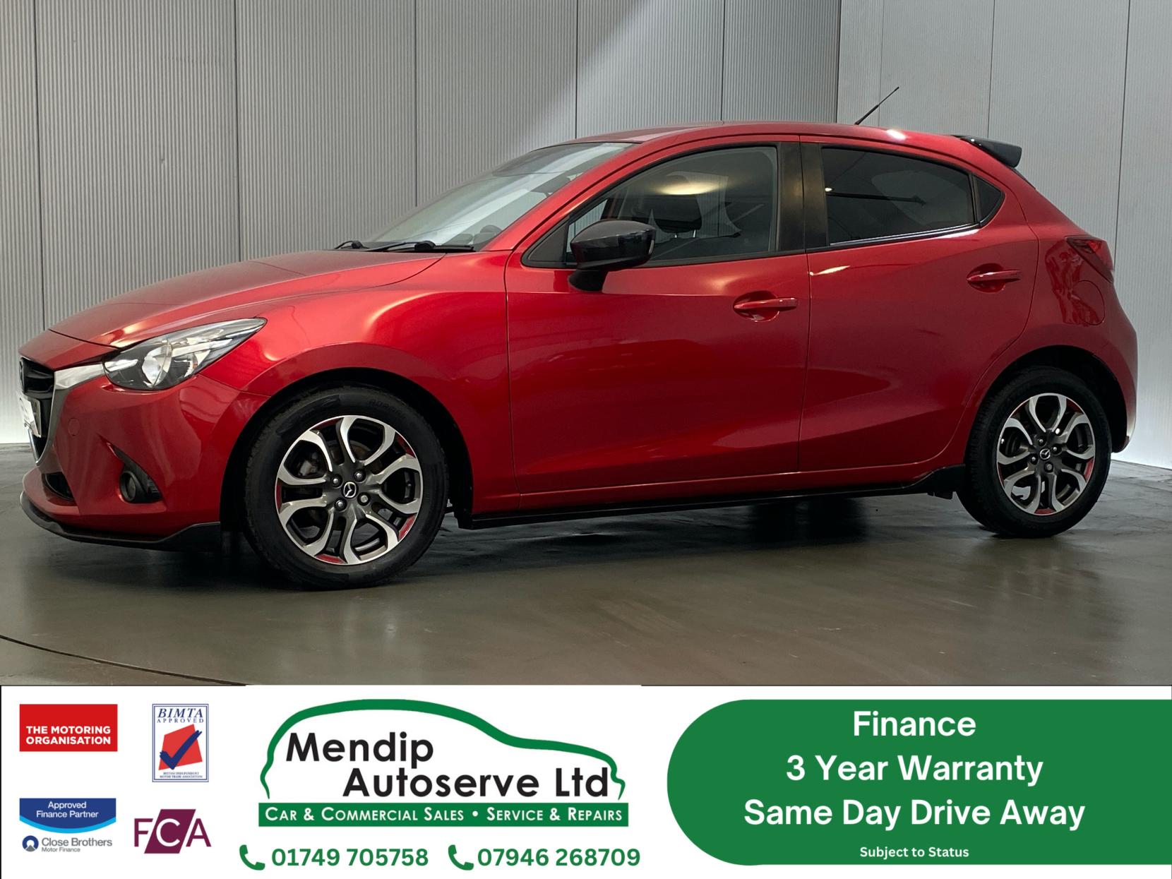 Mazda Mazda2 1.5 SKYACTIV-G Sport Black Hatchback 5dr Petrol Manual Euro 6 (s/s) (90 ps)