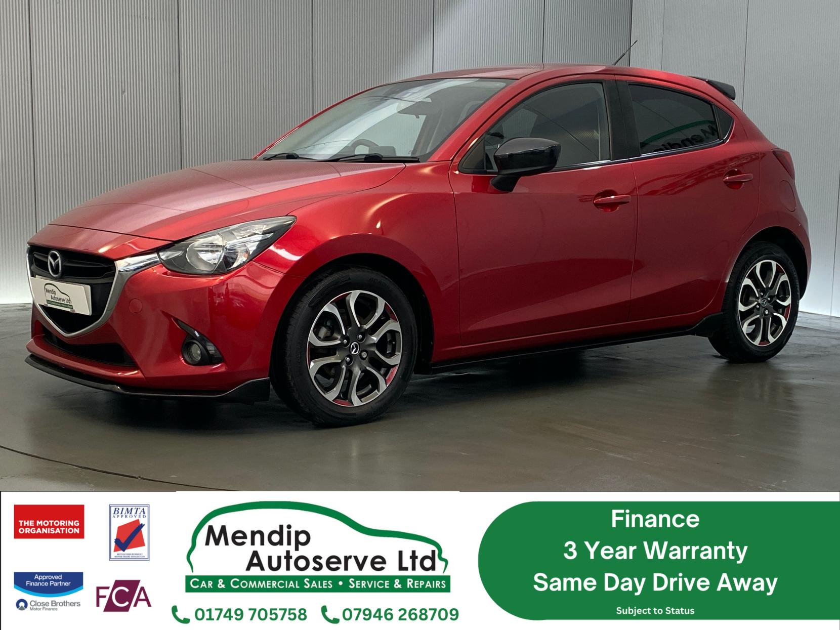 Mazda Mazda2 1.5 SKYACTIV-G Sport Black Hatchback 5dr Petrol Manual Euro 6 (s/s) (90 ps)