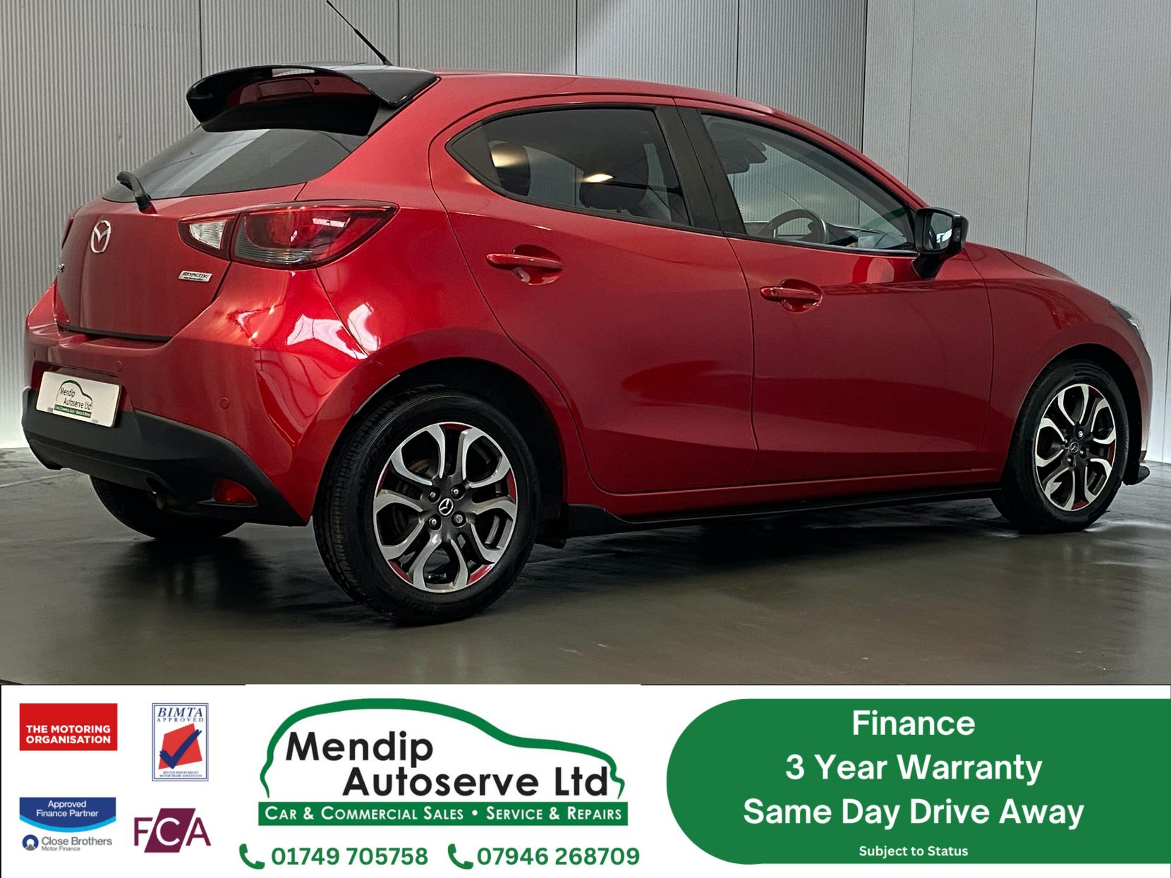 Mazda Mazda2 1.5 SKYACTIV-G Sport Black Hatchback 5dr Petrol Manual Euro 6 (s/s) (90 ps)