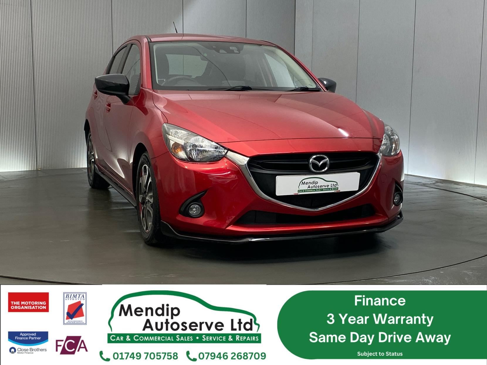 Mazda Mazda2 1.5 SKYACTIV-G Sport Black Hatchback 5dr Petrol Manual Euro 6 (s/s) (90 ps)