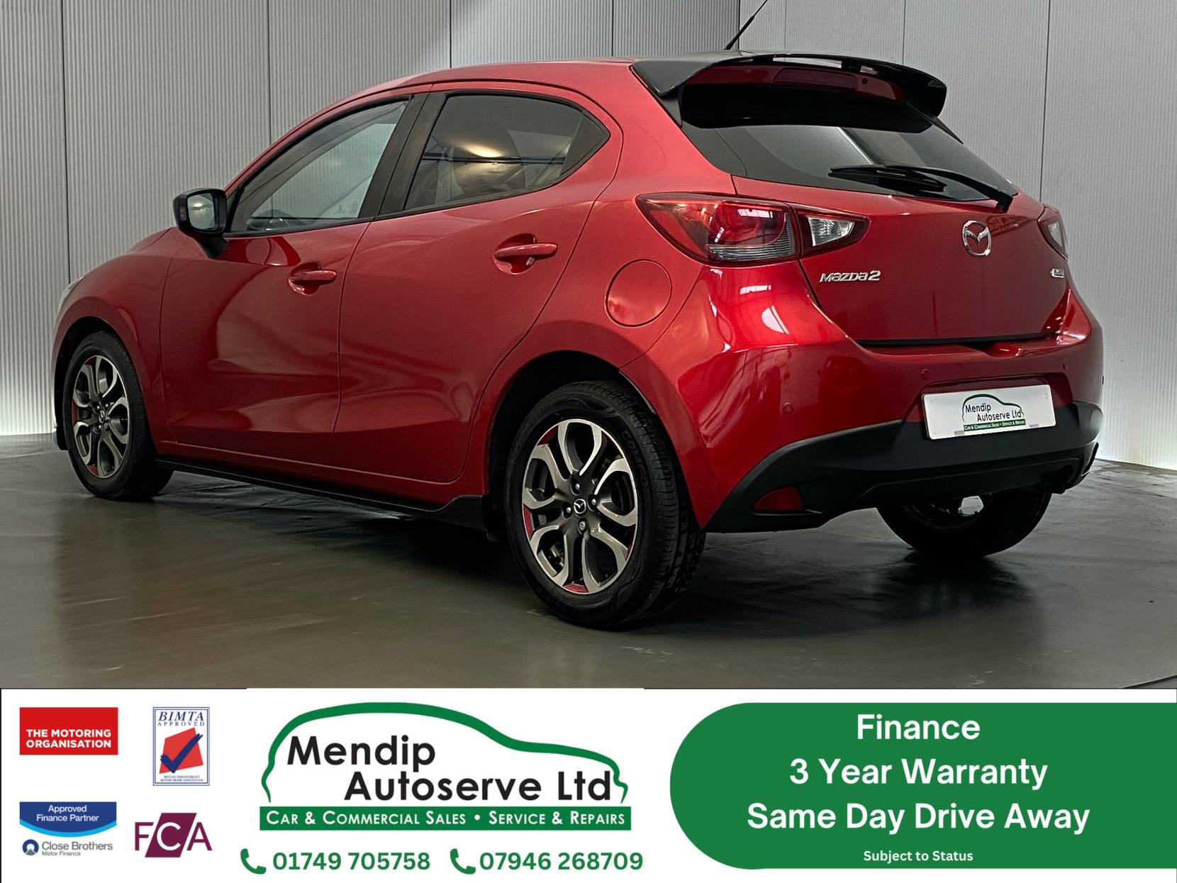 Mazda Mazda2 1.5 SKYACTIV-G Sport Black Hatchback 5dr Petrol Manual Euro 6 (s/s) (90 ps)