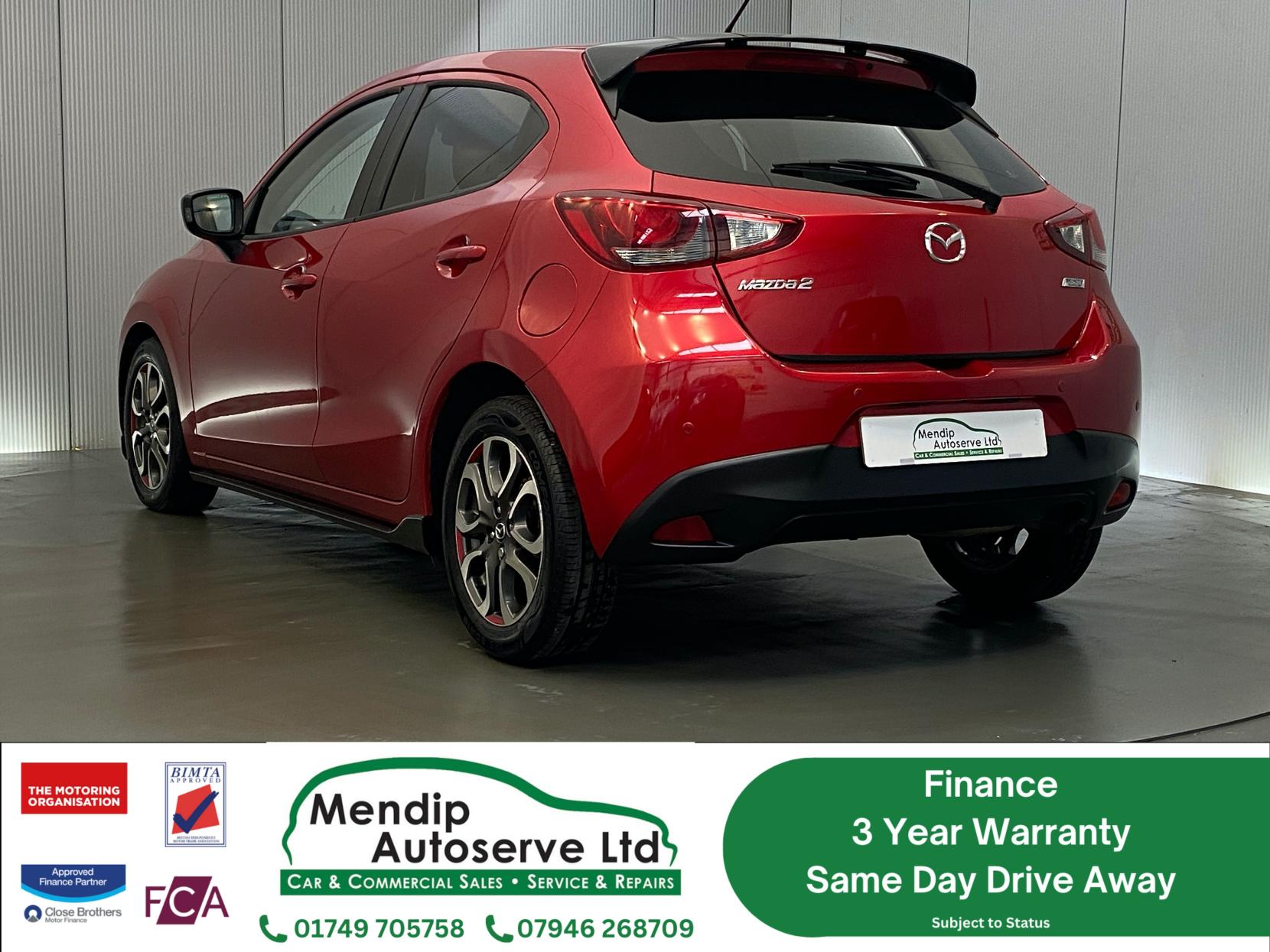 Mazda Mazda2 1.5 SKYACTIV-G Sport Black Hatchback 5dr Petrol Manual Euro 6 (s/s) (90 ps)