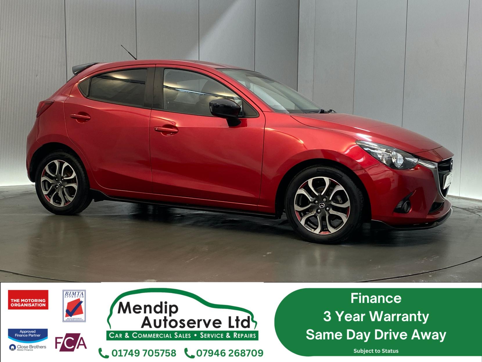 Mazda Mazda2 1.5 SKYACTIV-G Sport Black Hatchback 5dr Petrol Manual Euro 6 (s/s) (90 ps)