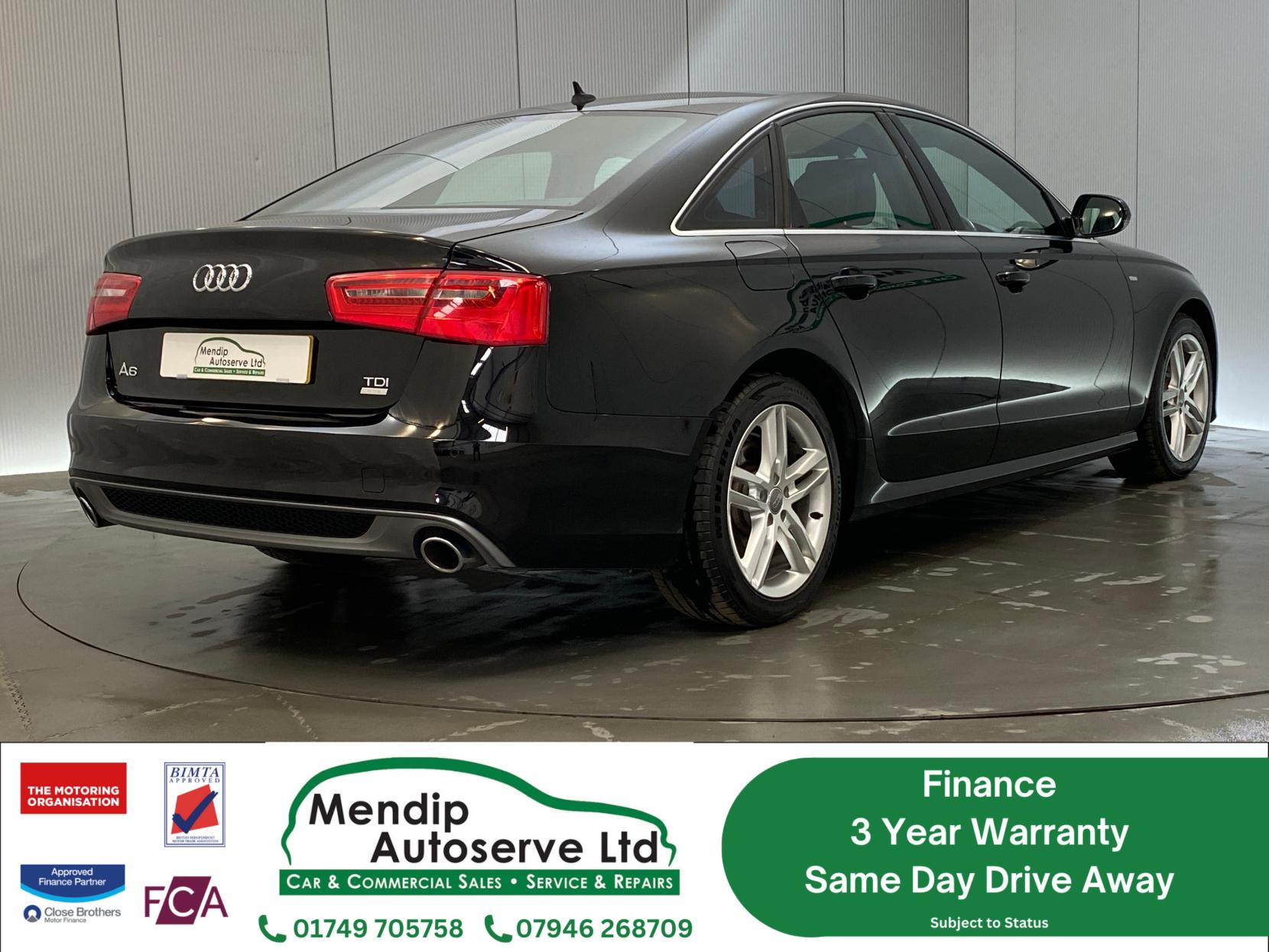 Audi A6 Saloon 2.0 TDI ultra S line Saloon 4dr Diesel Manual Euro 6 (s/s) (190 ps)
