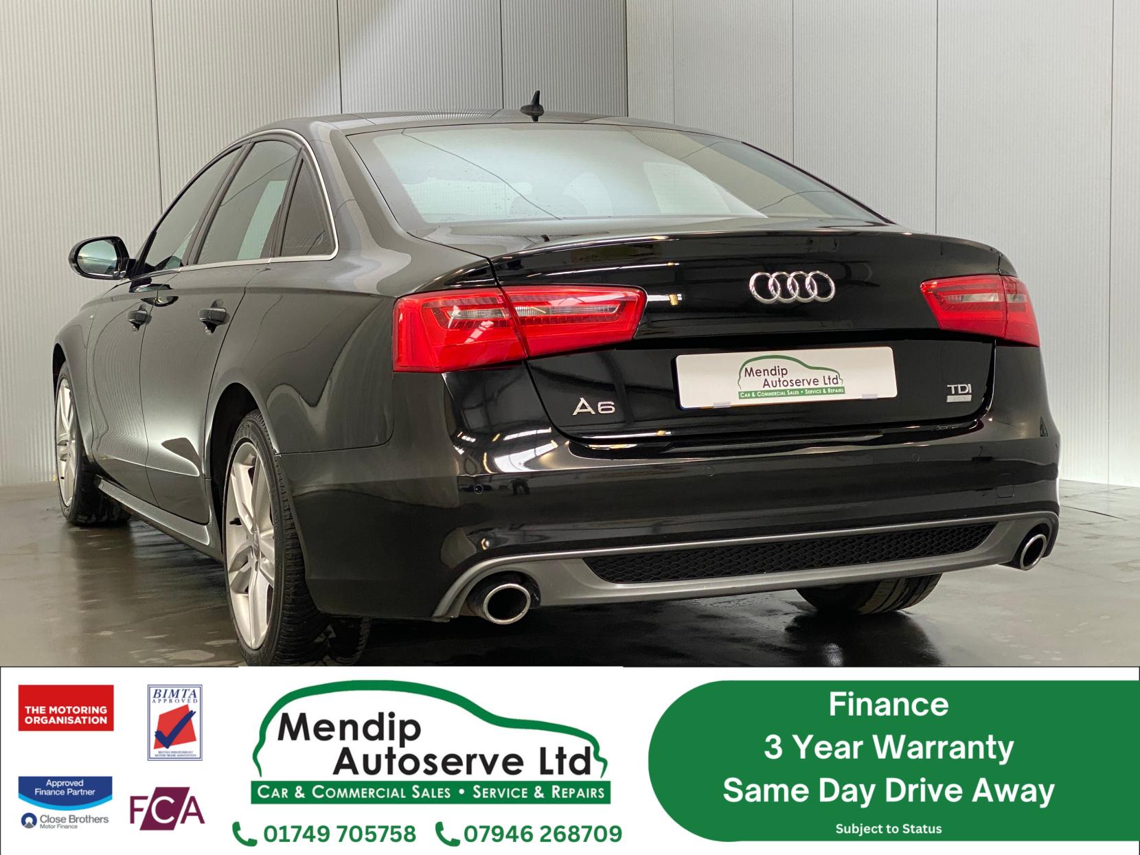 Audi A6 Saloon 2.0 TDI ultra S line Saloon 4dr Diesel Manual Euro 6 (s/s) (190 ps)