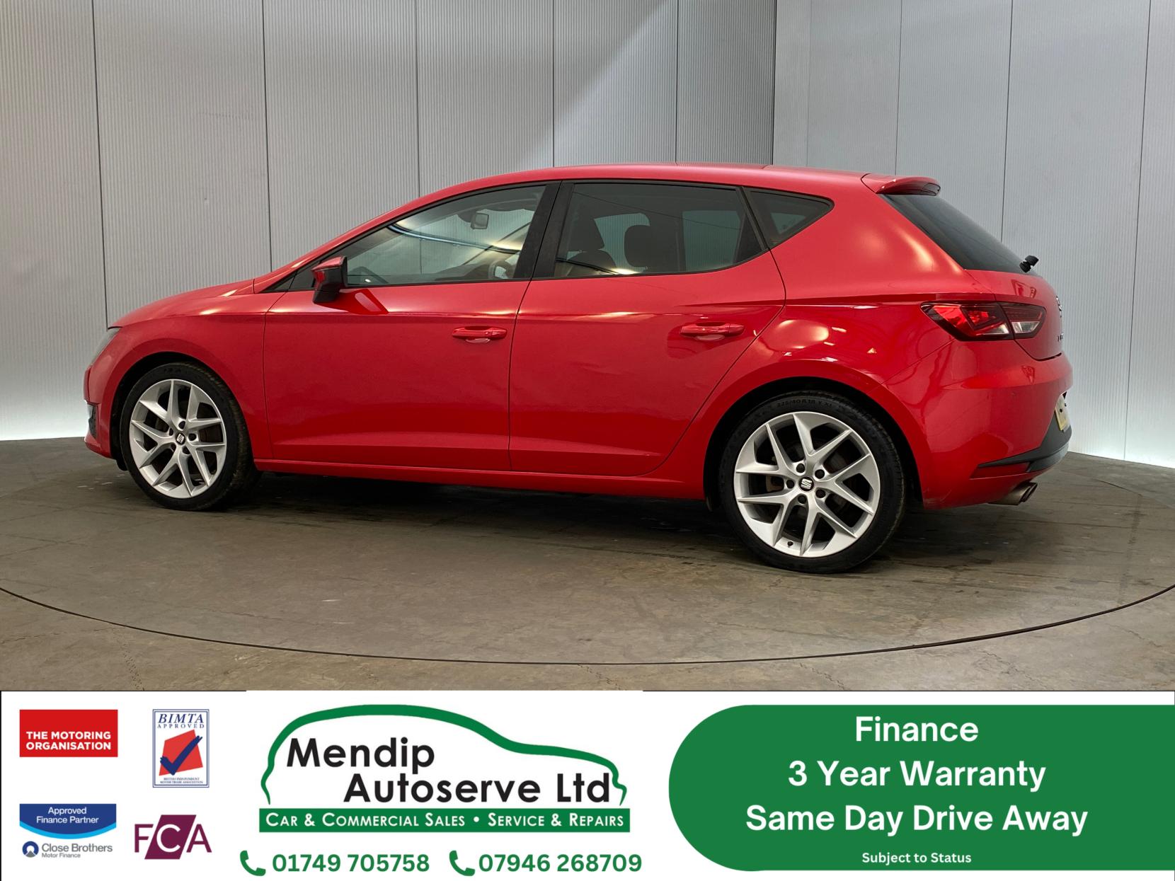 SEAT Leon 1.8 TSI FR Hatchback 5dr Petrol Manual Euro 6 (s/s) (180 ps)